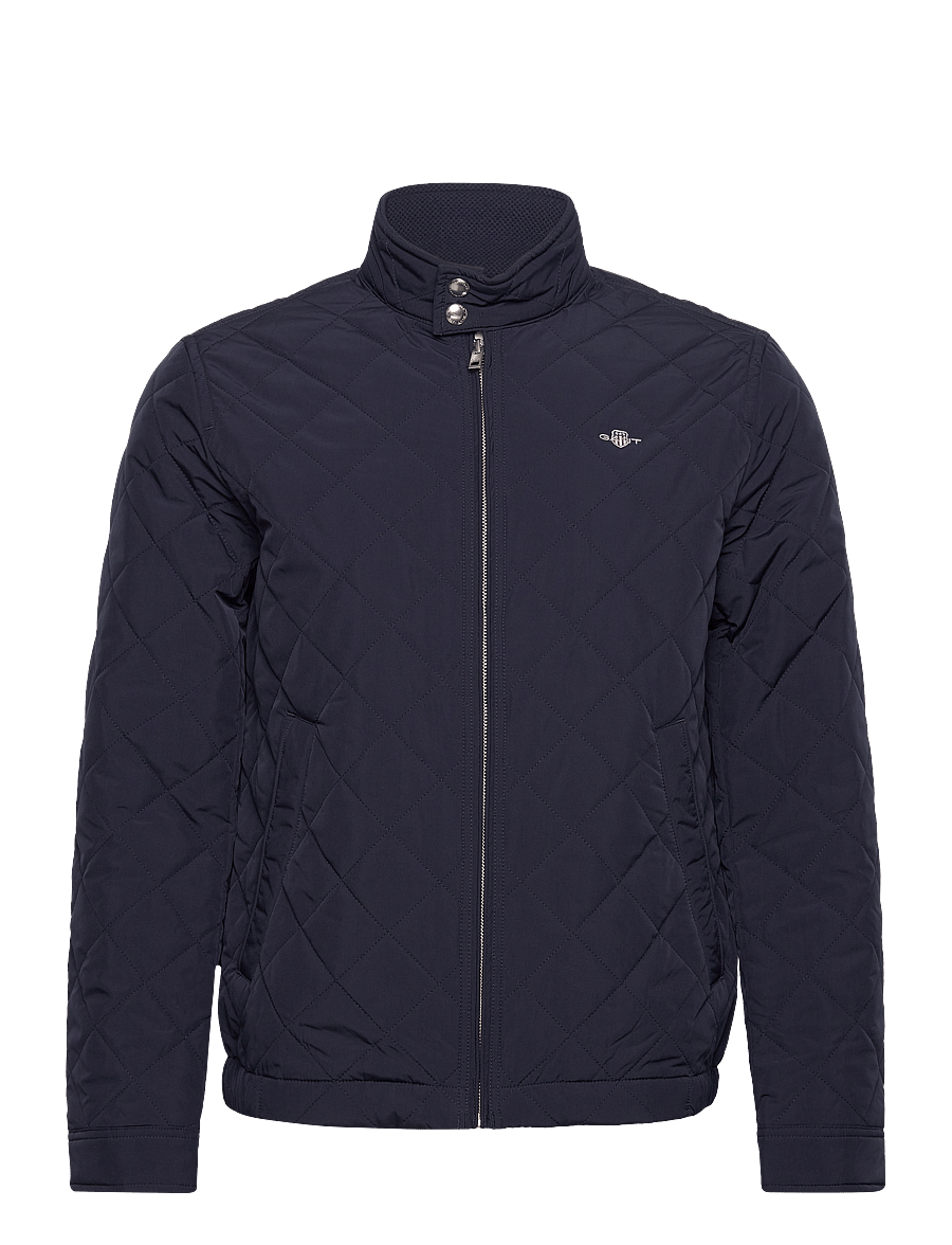 Gant - QUILTED WINDCHEATER - léttir jakkar - evening blue - 2