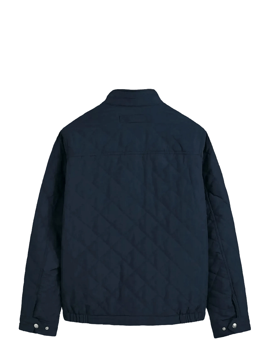 Gant - QUILTED WINDCHEATER - léttir jakkar - evening blue - 3