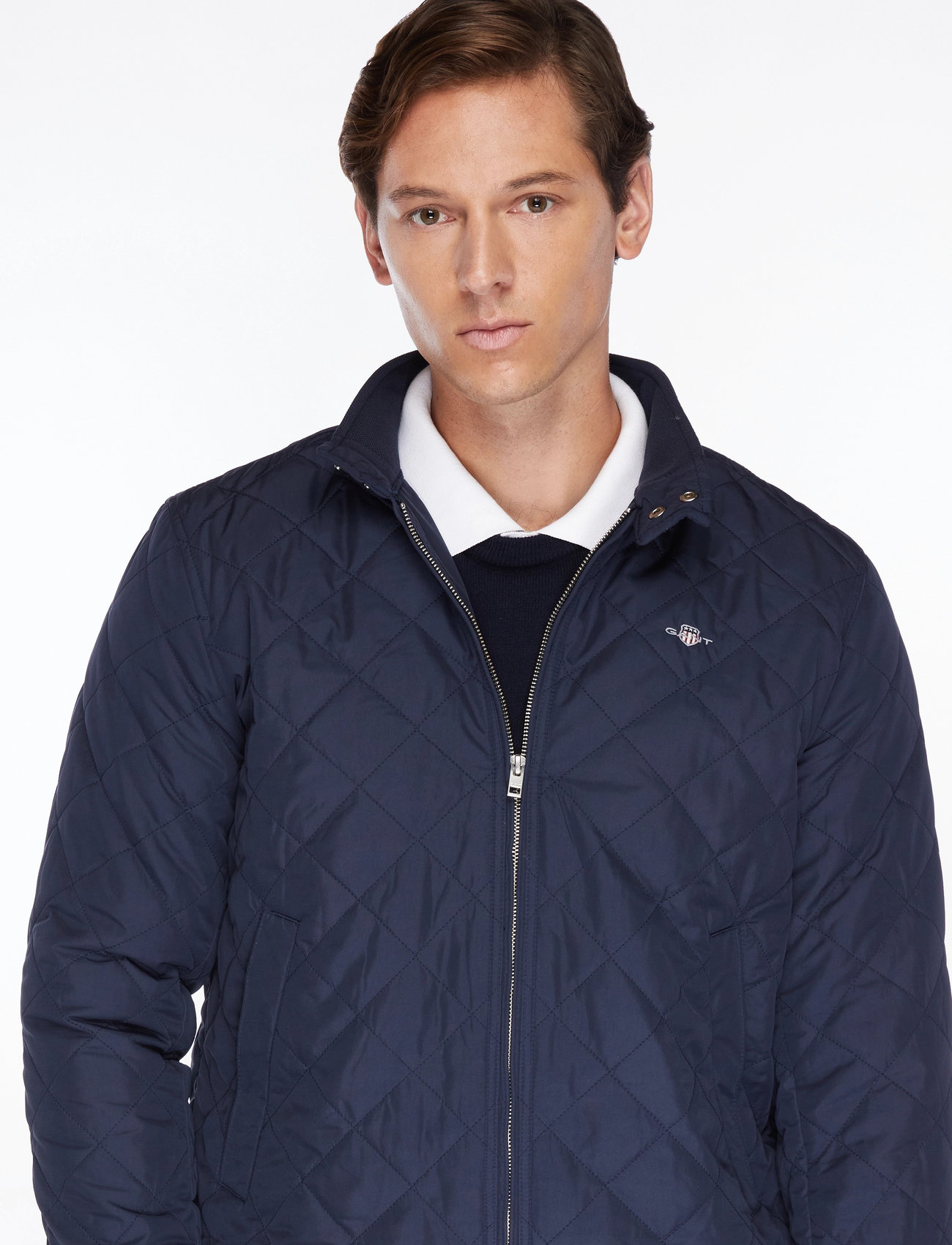 GANT - QUILTED WINDCHEATER - leichte jacken - evening blue - 5