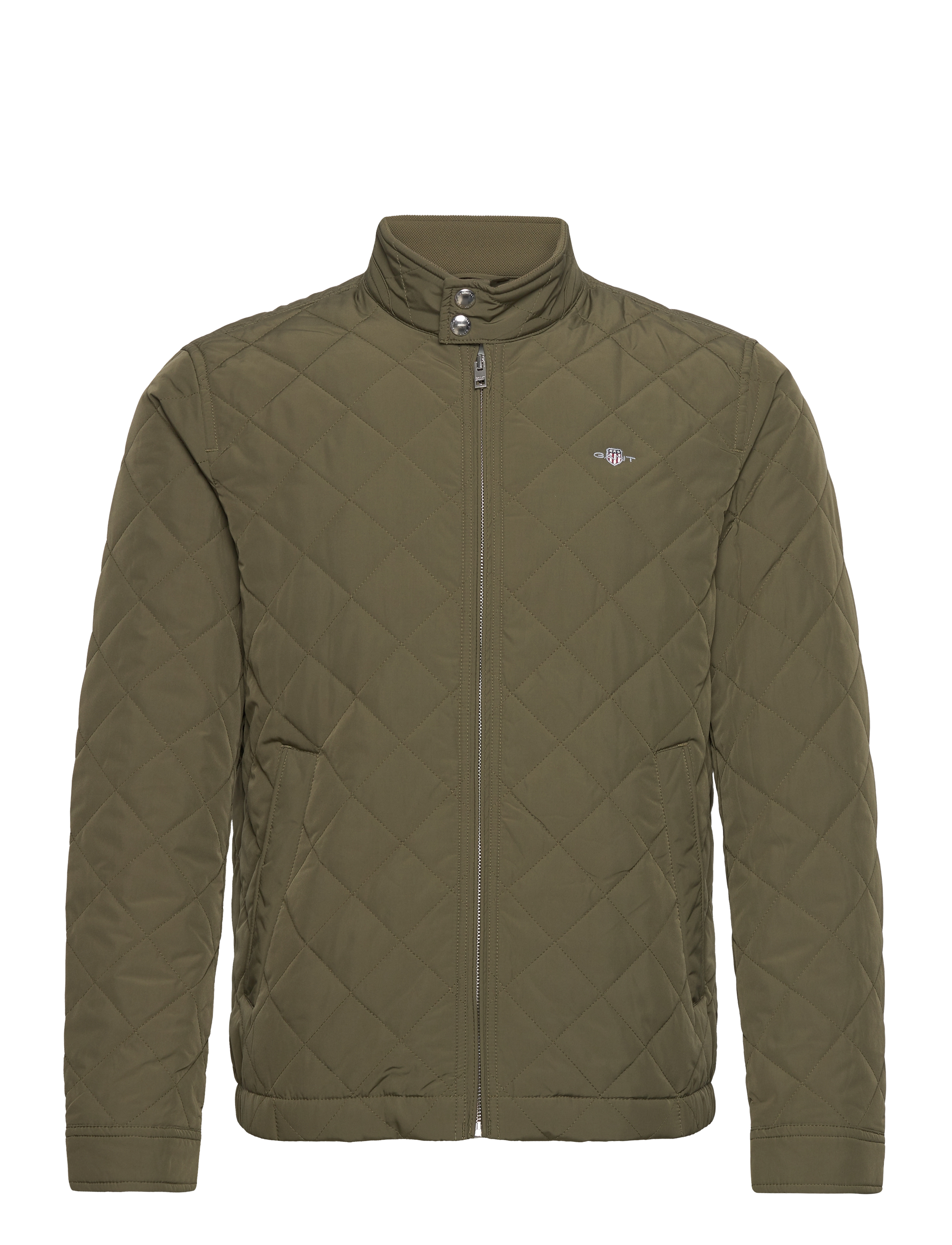 Gant QUILTED WINDCHEATER - Jackor - JUNIPER GREEN / khaki/green