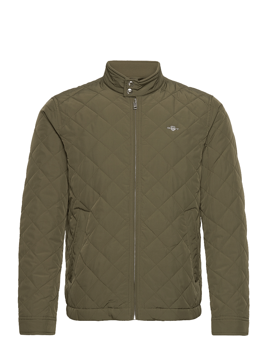 Gant - QUILTED WINDCHEATER - Õhukesed jakid - juniper green - 1
