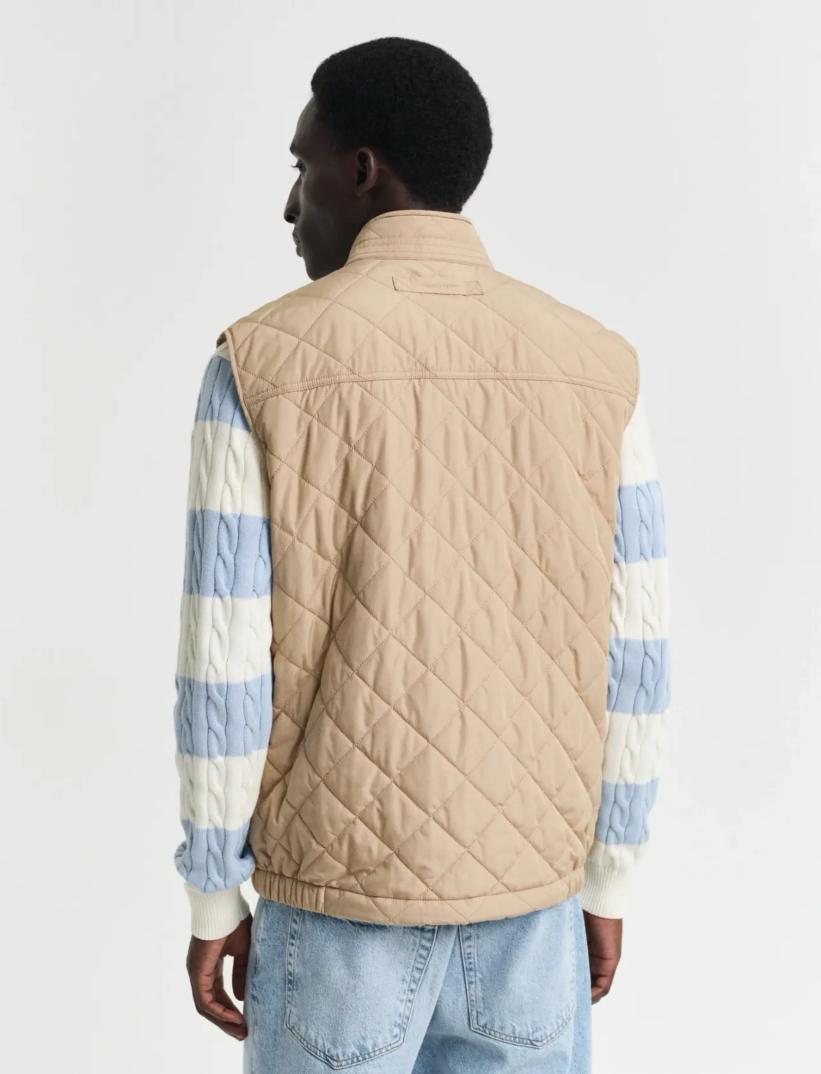 Gant - QUILTED WINDCHEATER VEST - jakker og frakker - dark khaki - 2