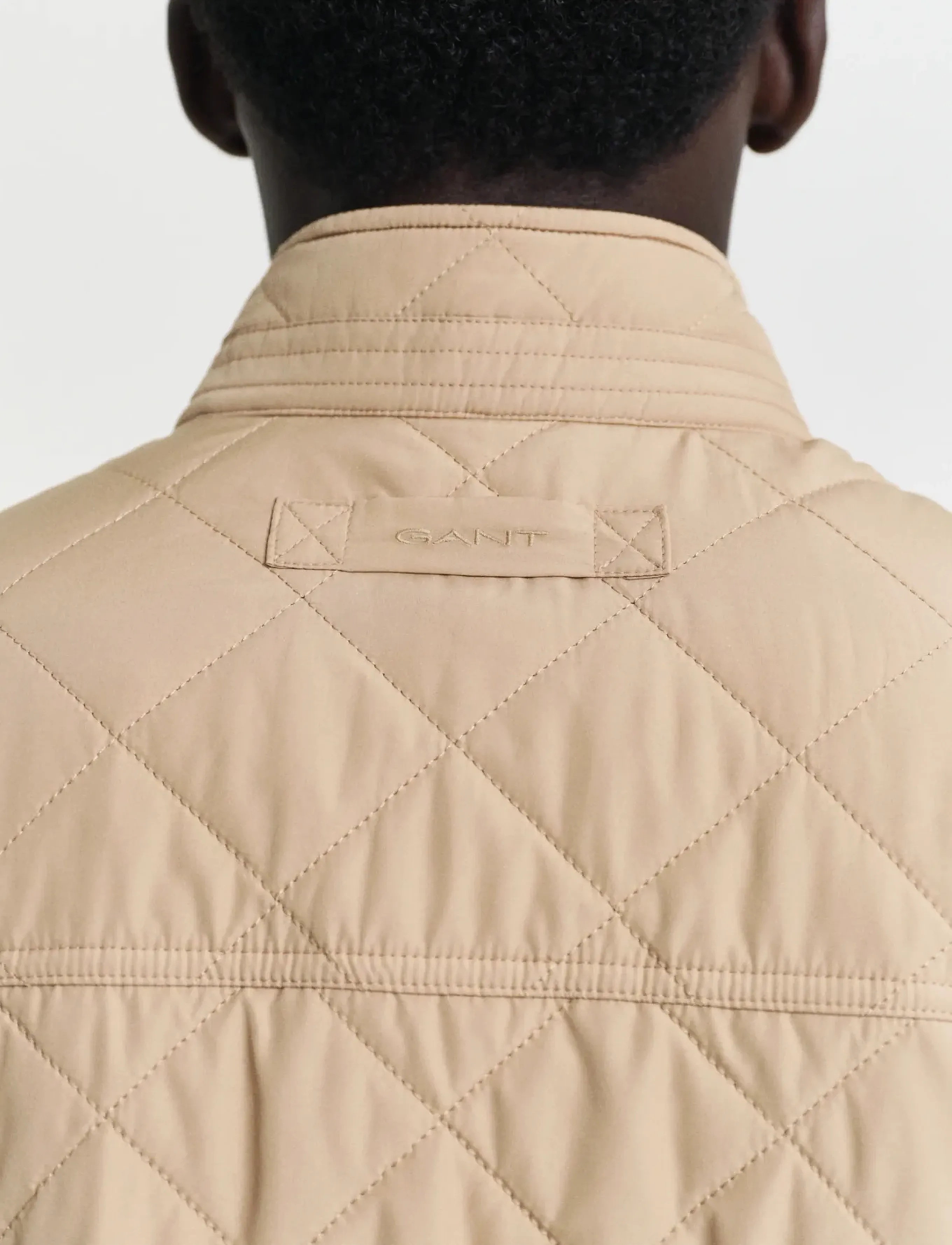 Gant - QUILTED WINDCHEATER VEST - jakker og frakker - dark khaki - 3