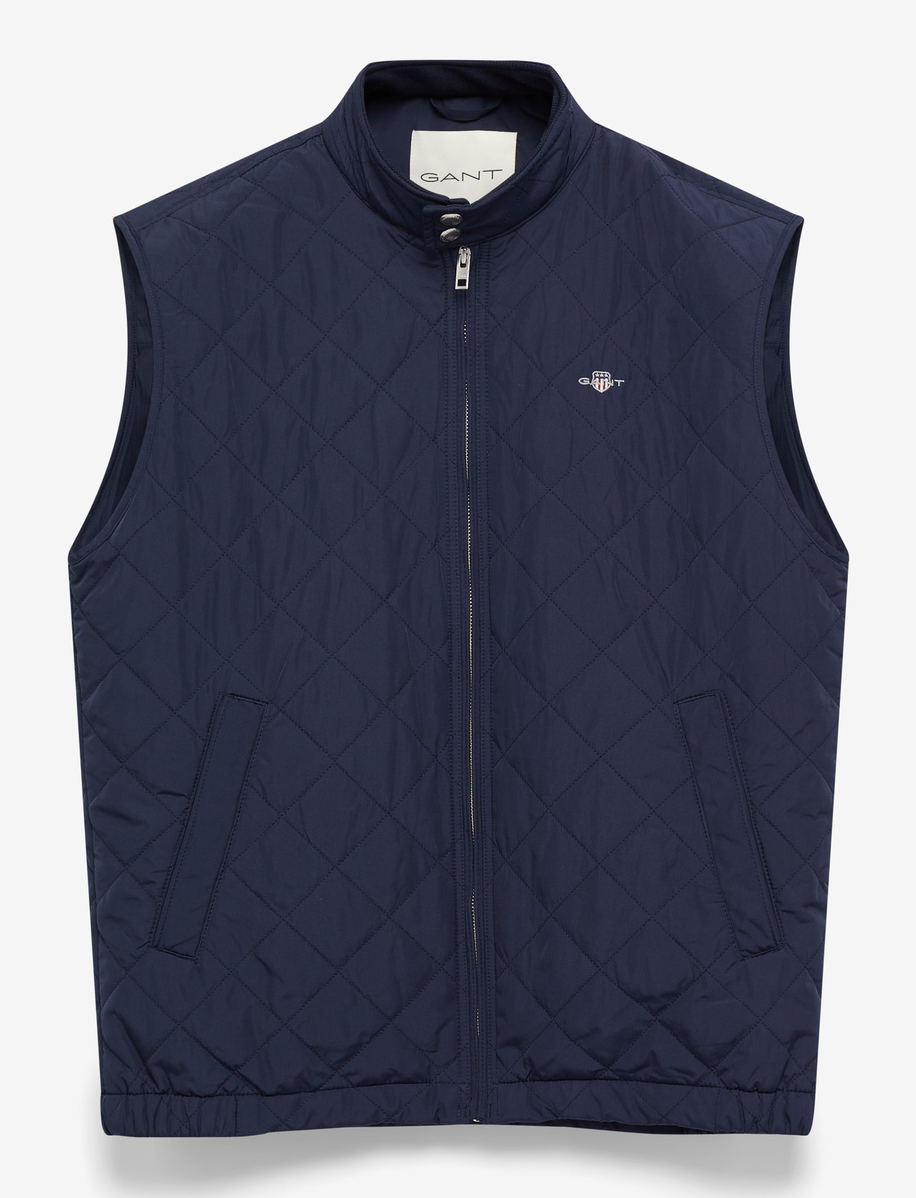 GANT - QUILTED WINDCHEATER VEST - jackor & rockar - evening blue - 1