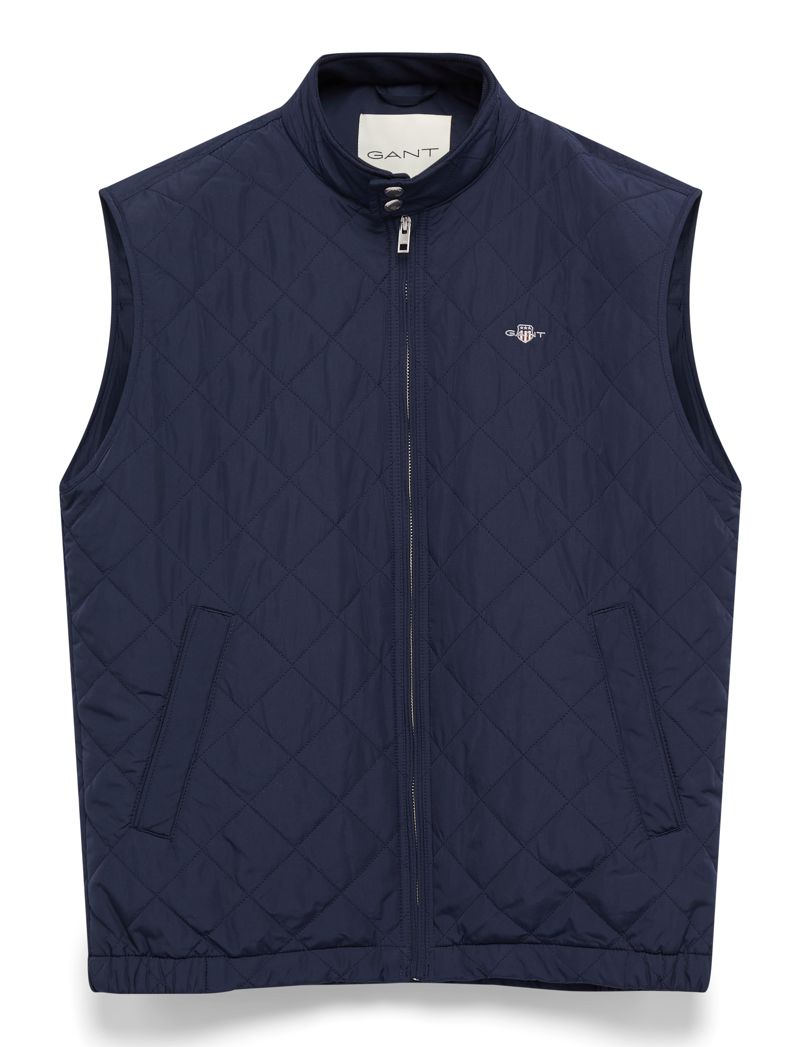 GANT QUILTED WINDCHEATER VEST - Jacken & Mäntel - EVENING BLUE / navy
