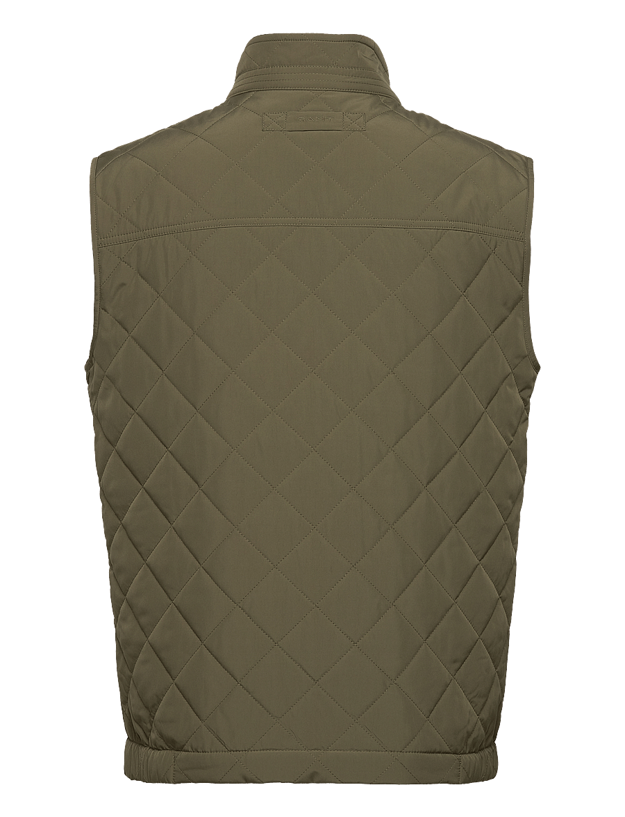 Gant - QUILTED WINDCHEATER VEST - westen - juniper green - 2