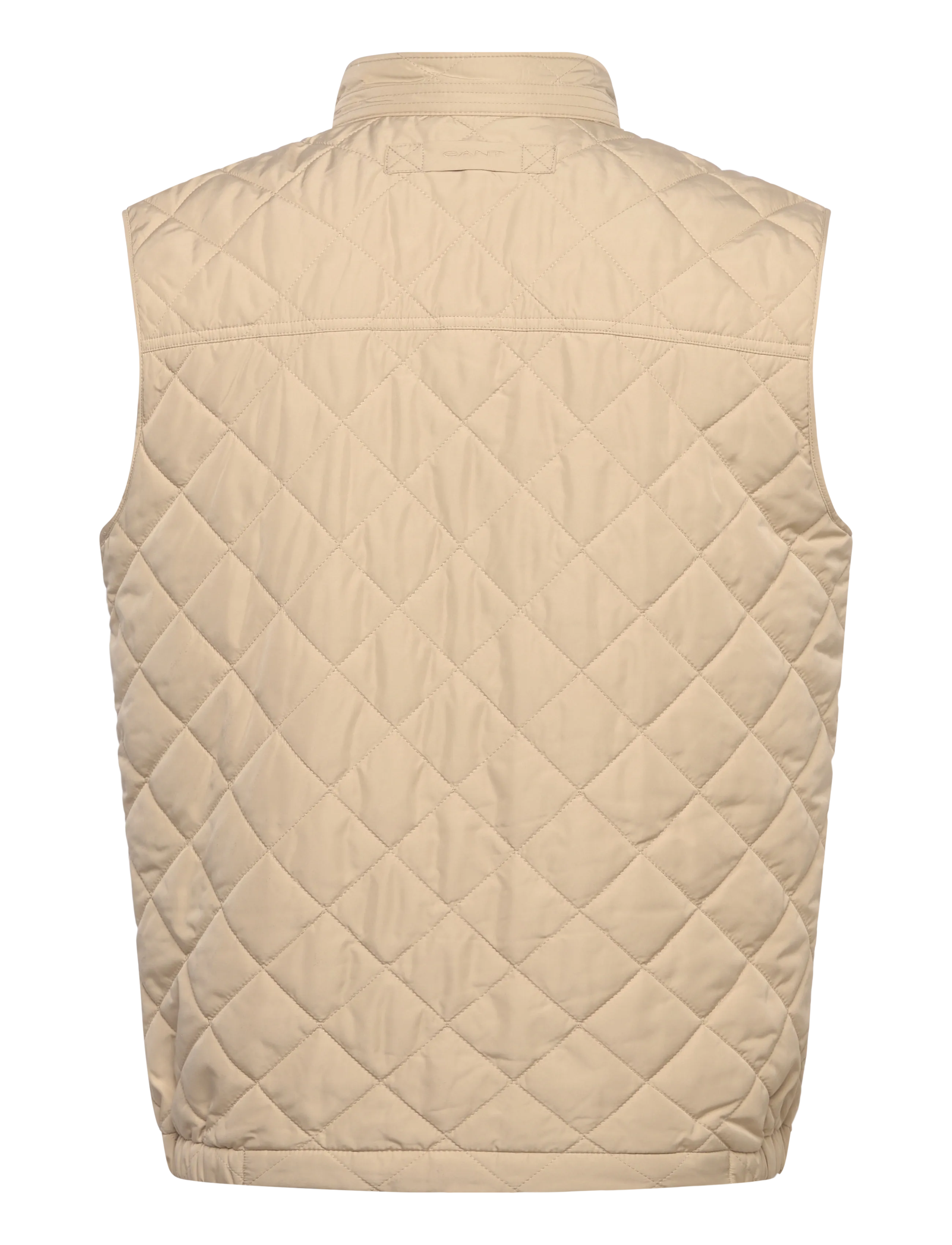 Gant - QUILTED WINDCHEATER VEST - jakker og frakker - oat beige - 2