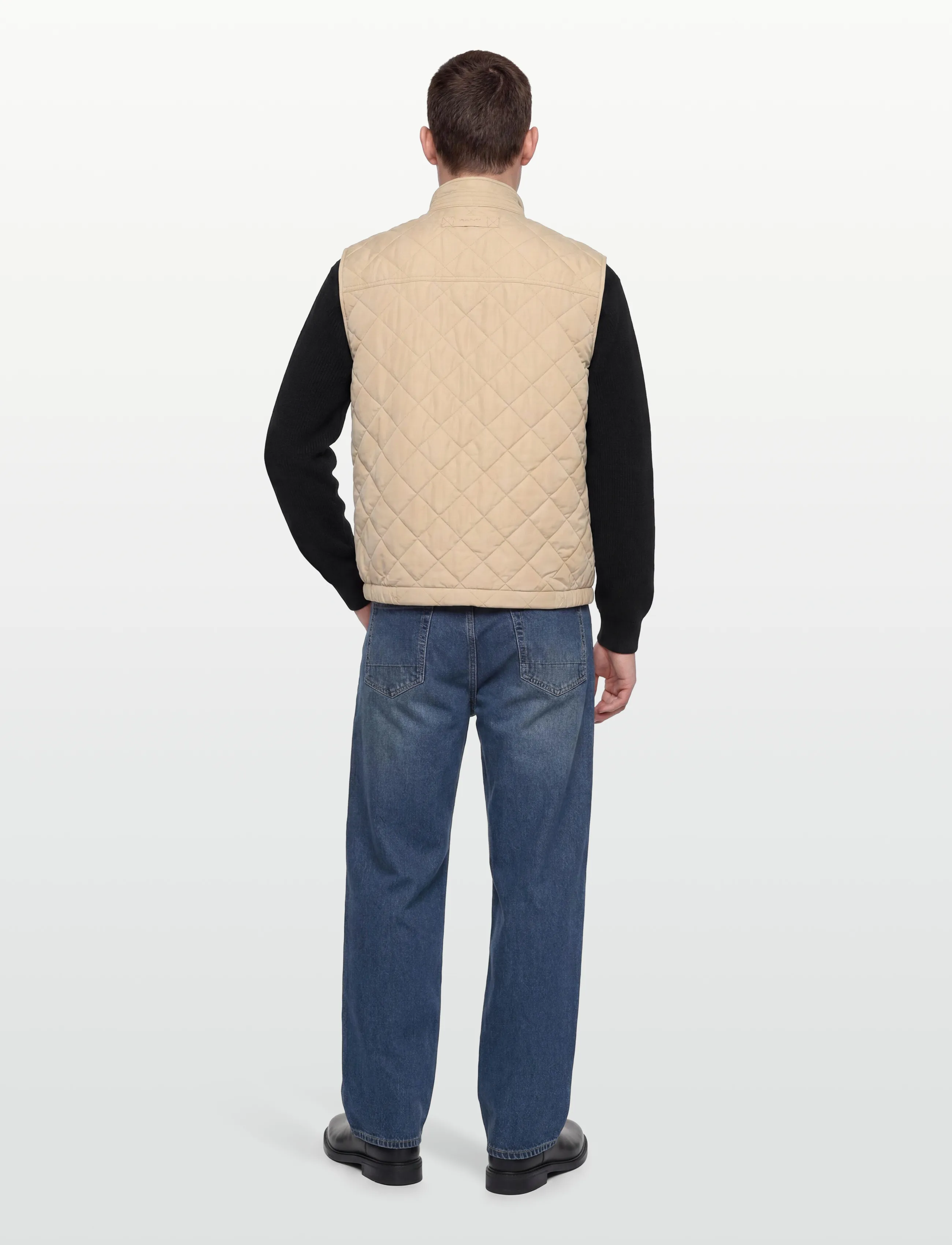 Gant - QUILTED WINDCHEATER VEST - westen - oat beige - 4