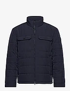 CHANNEL QUILTED JACKET - EVENING BLUE