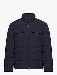 GANT - CHANNEL QUILTED JACKET - spring jackets - evening blue - 0