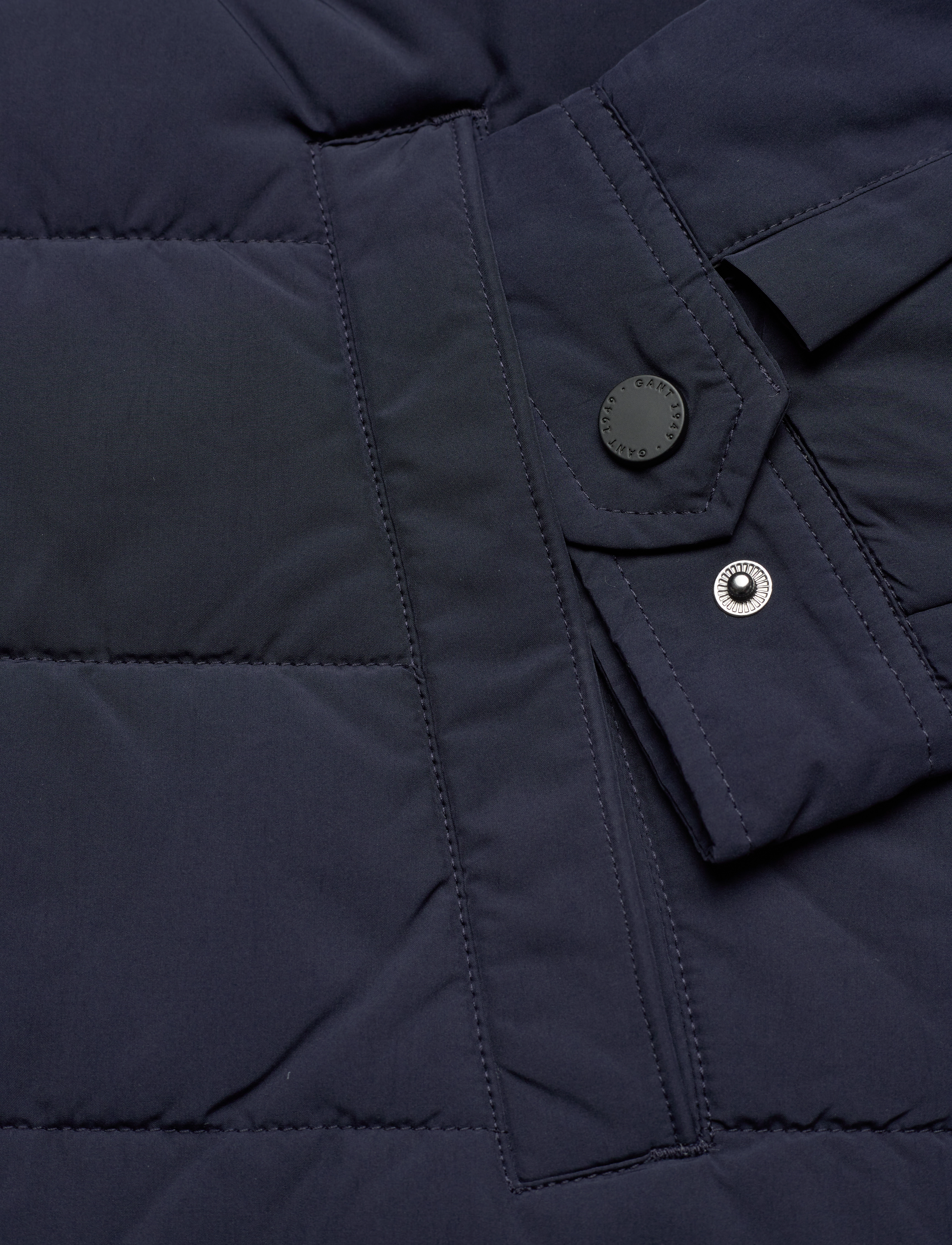 GANT - CHANNEL QUILTED JACKET - evening blue - 3
