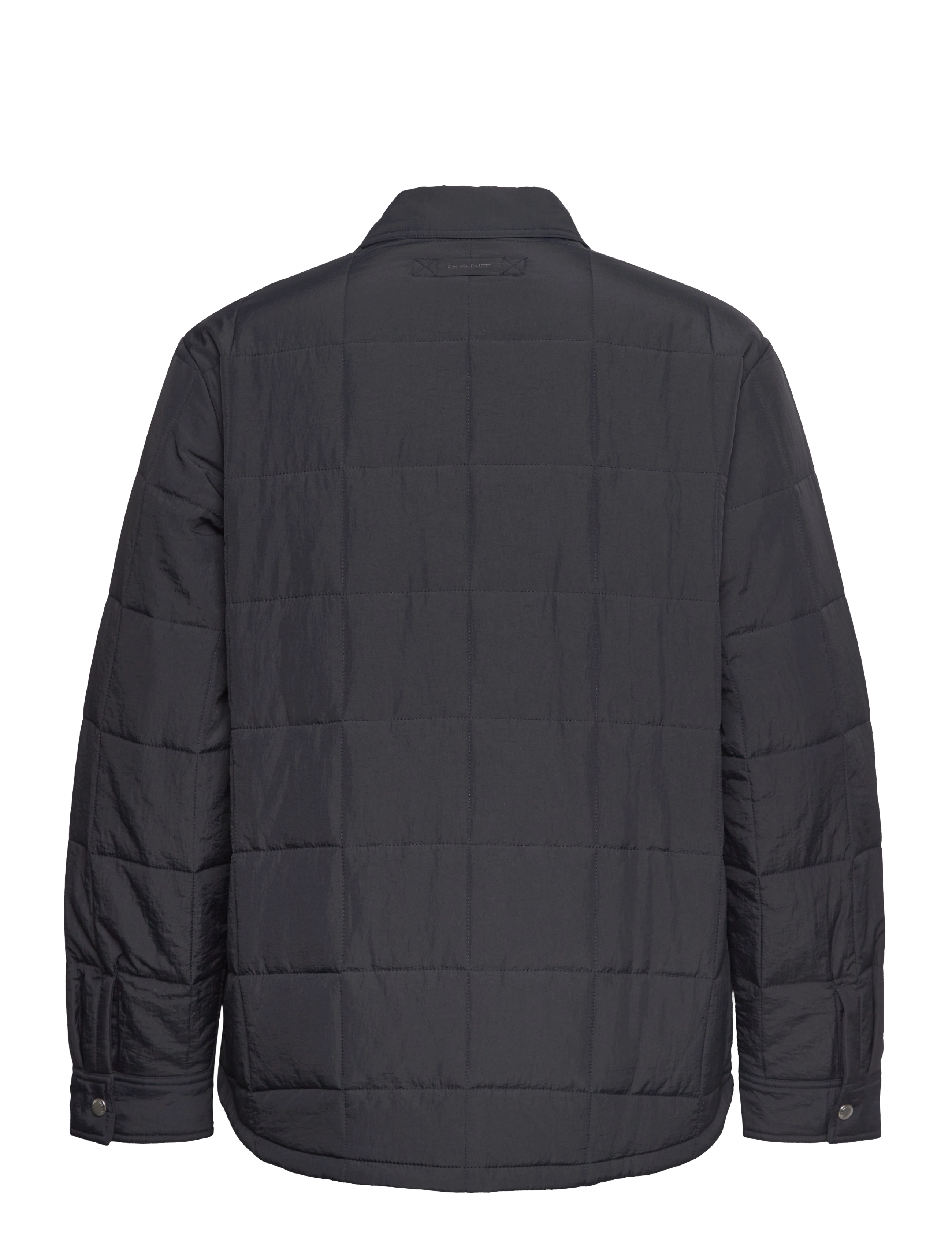 GANT - QUILTED SHIRT JACKET - black - 2