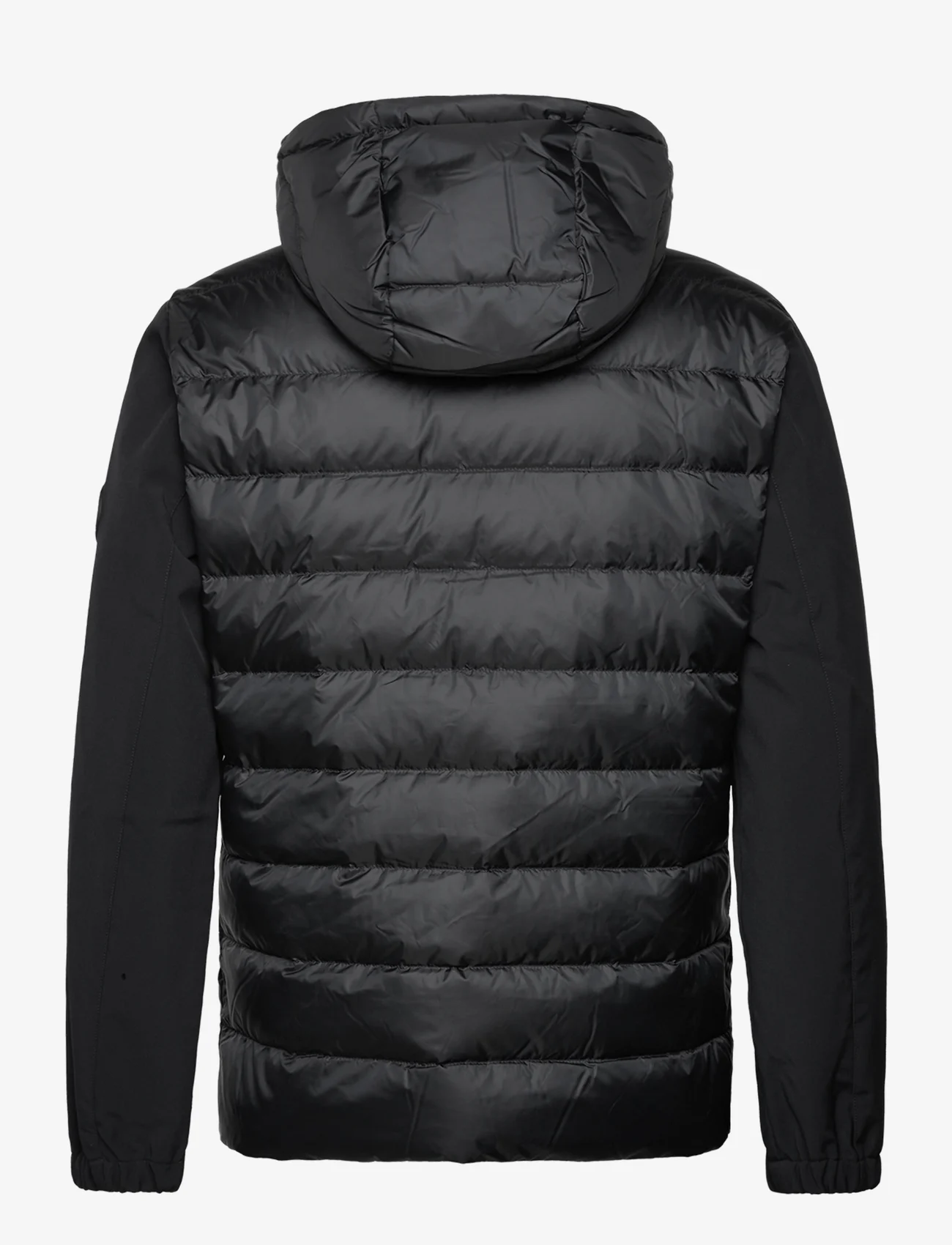 GANT - MIXED SOFT SHELL JACKET - padded jackets - black - 1