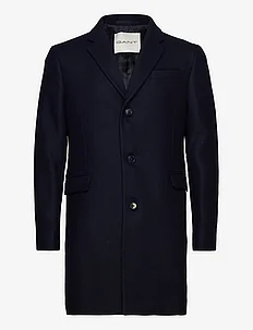 CLASSIC TAILORED FIT WOOL TOPCOAT, GANT