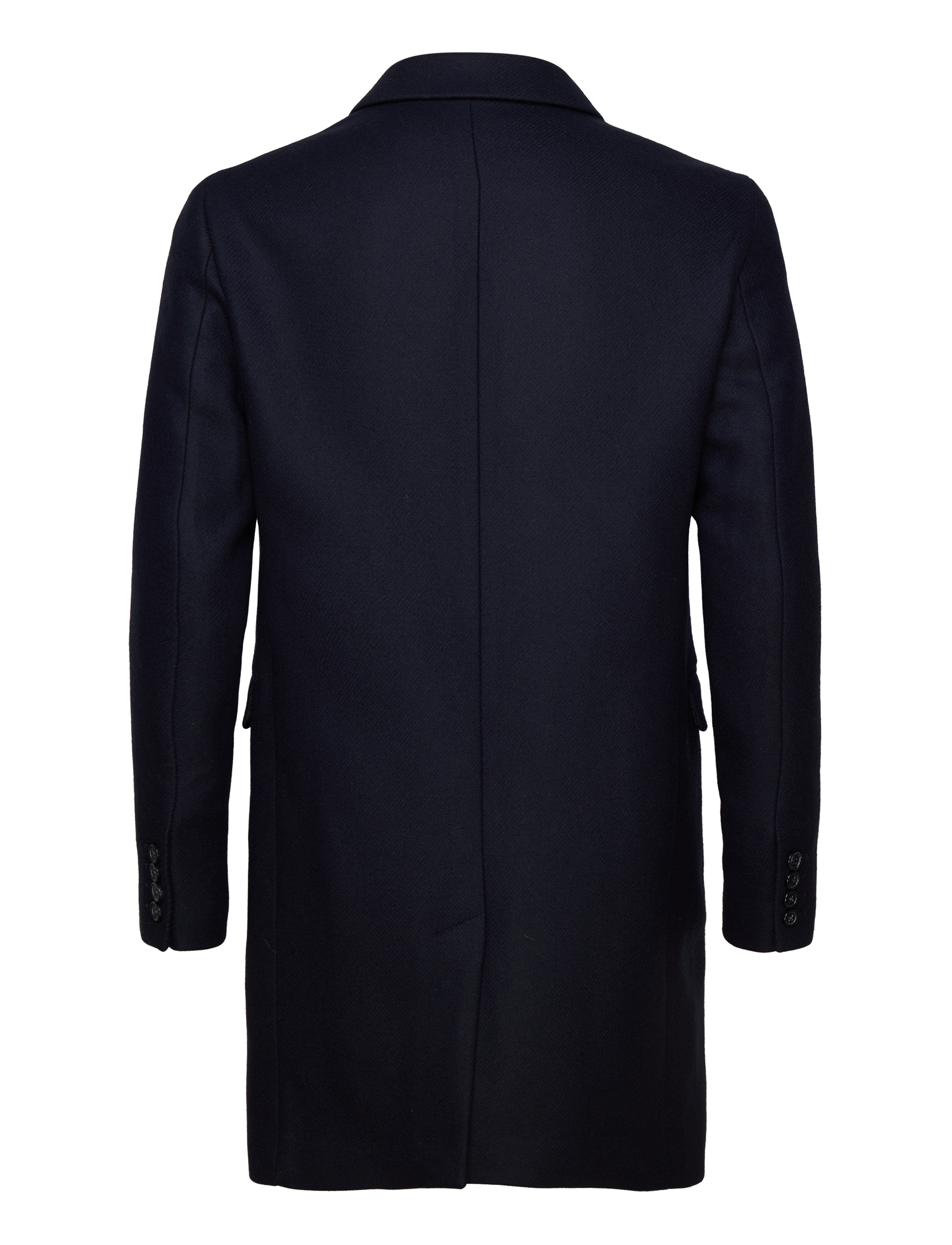 GANT - CLASSIC TAILORED FIT WOOL TOPCOAT - night blue - 1