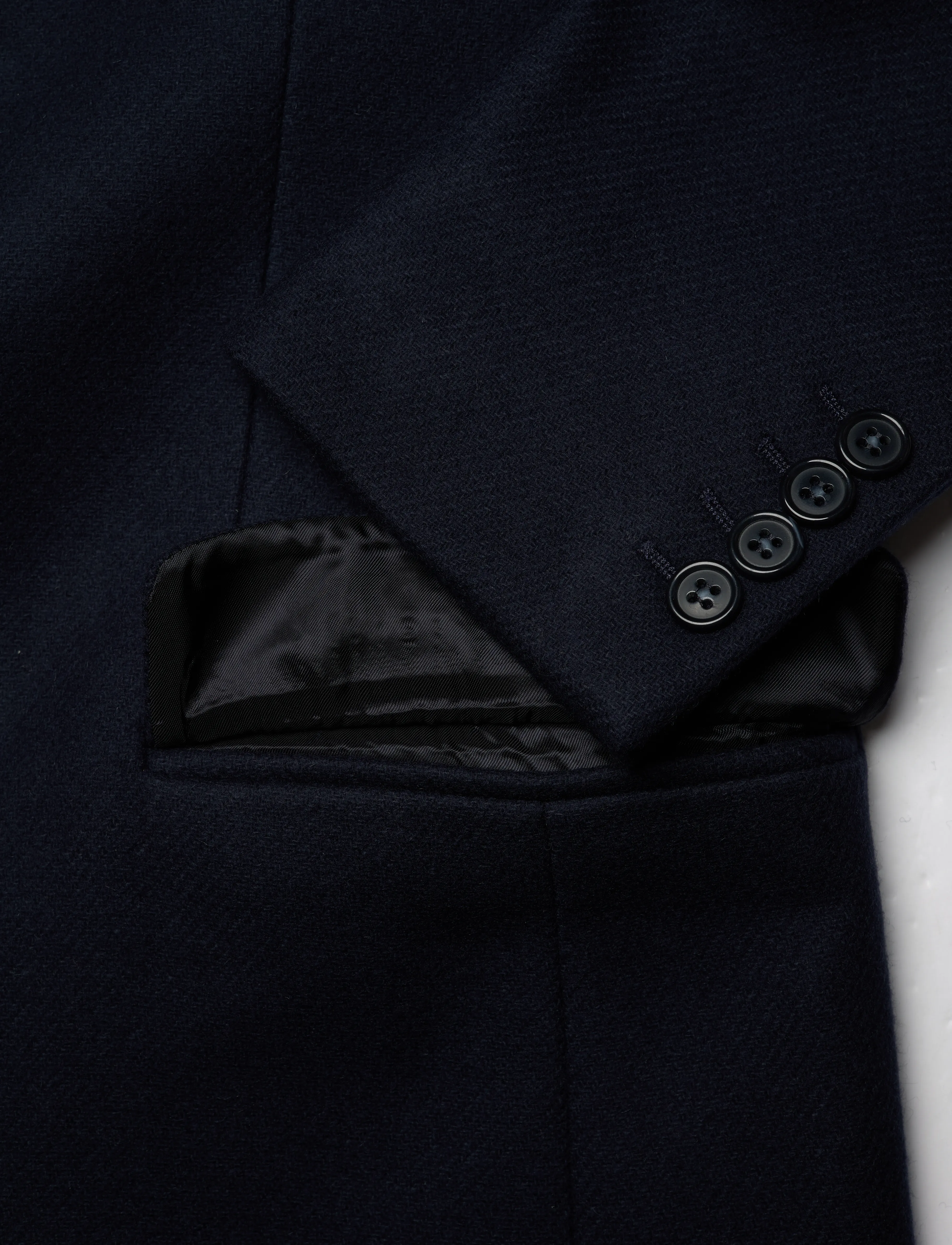 GANT - CLASSIC TAILORED FIT WOOL TOPCOAT - night blue - 3