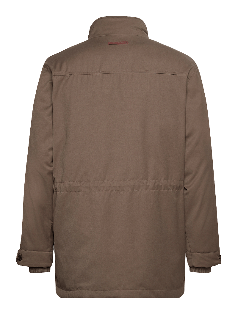 GANT - PADDED FLANNEL FIELD JACKET - winterjacken - desert brown - 2