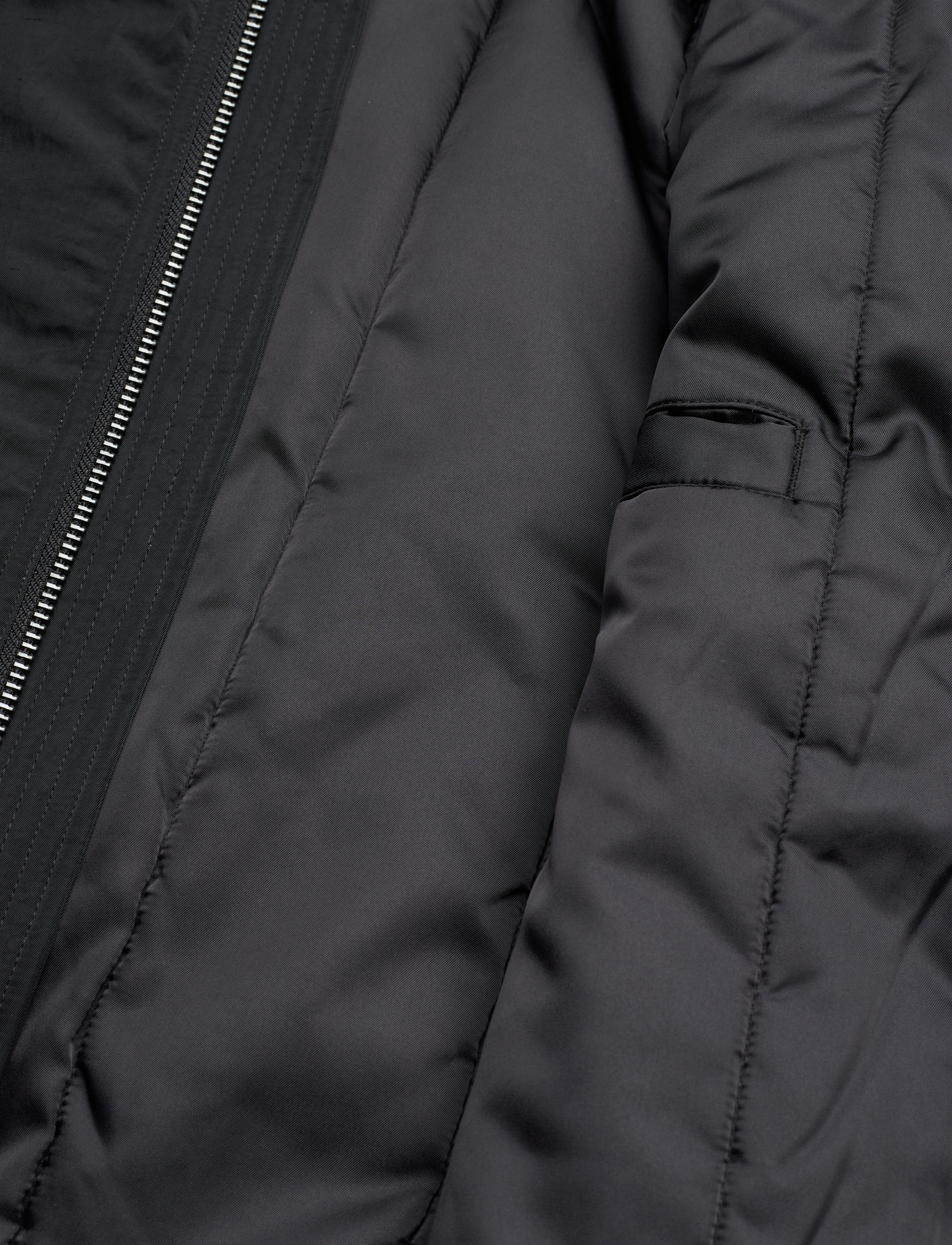 GANT - OVERSIZED FLIGHT BOMBER JACKET - black - 4