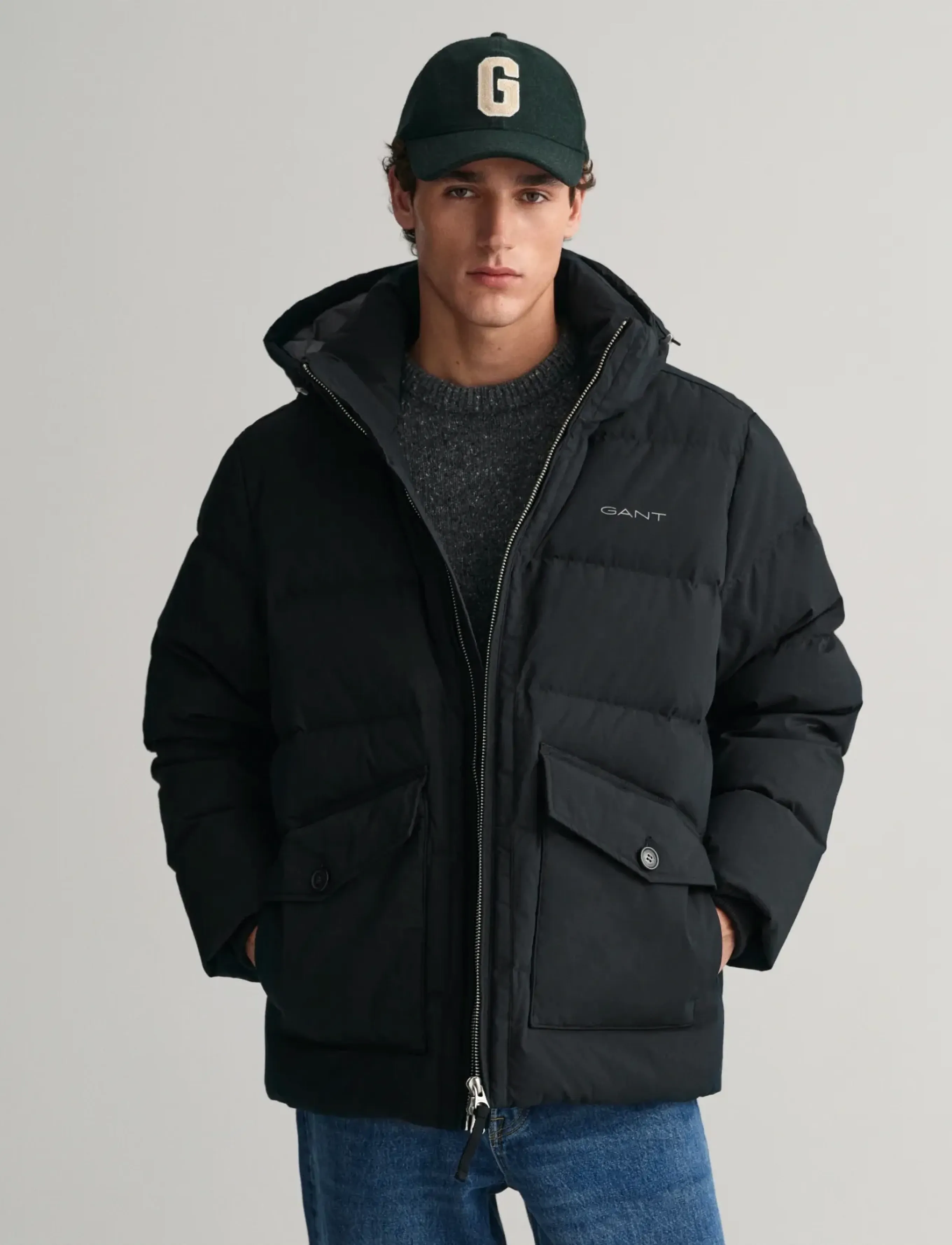 GANT - ALTA DOWN JACKET - black - 4