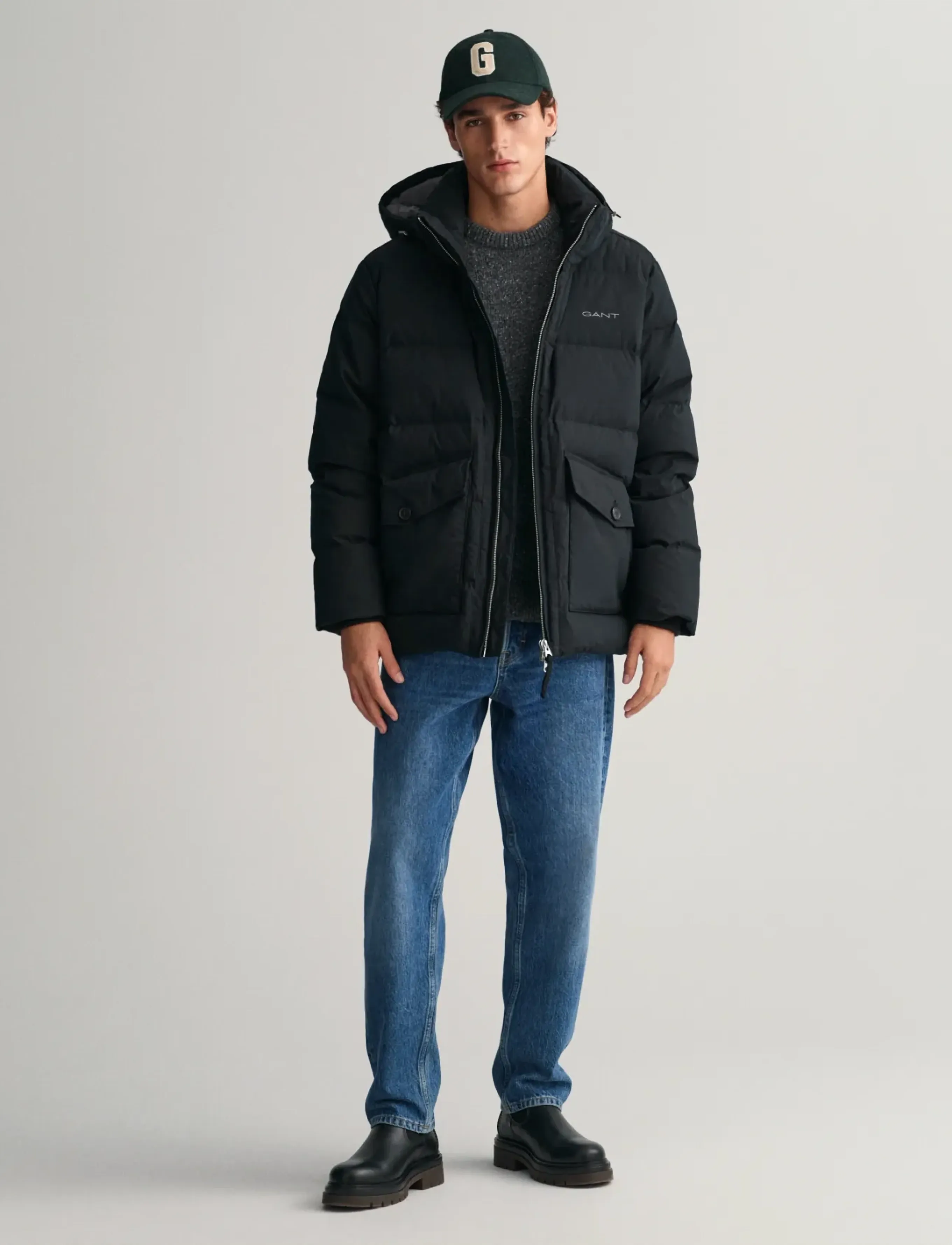GANT - ALTA DOWN JACKET - black - 5
