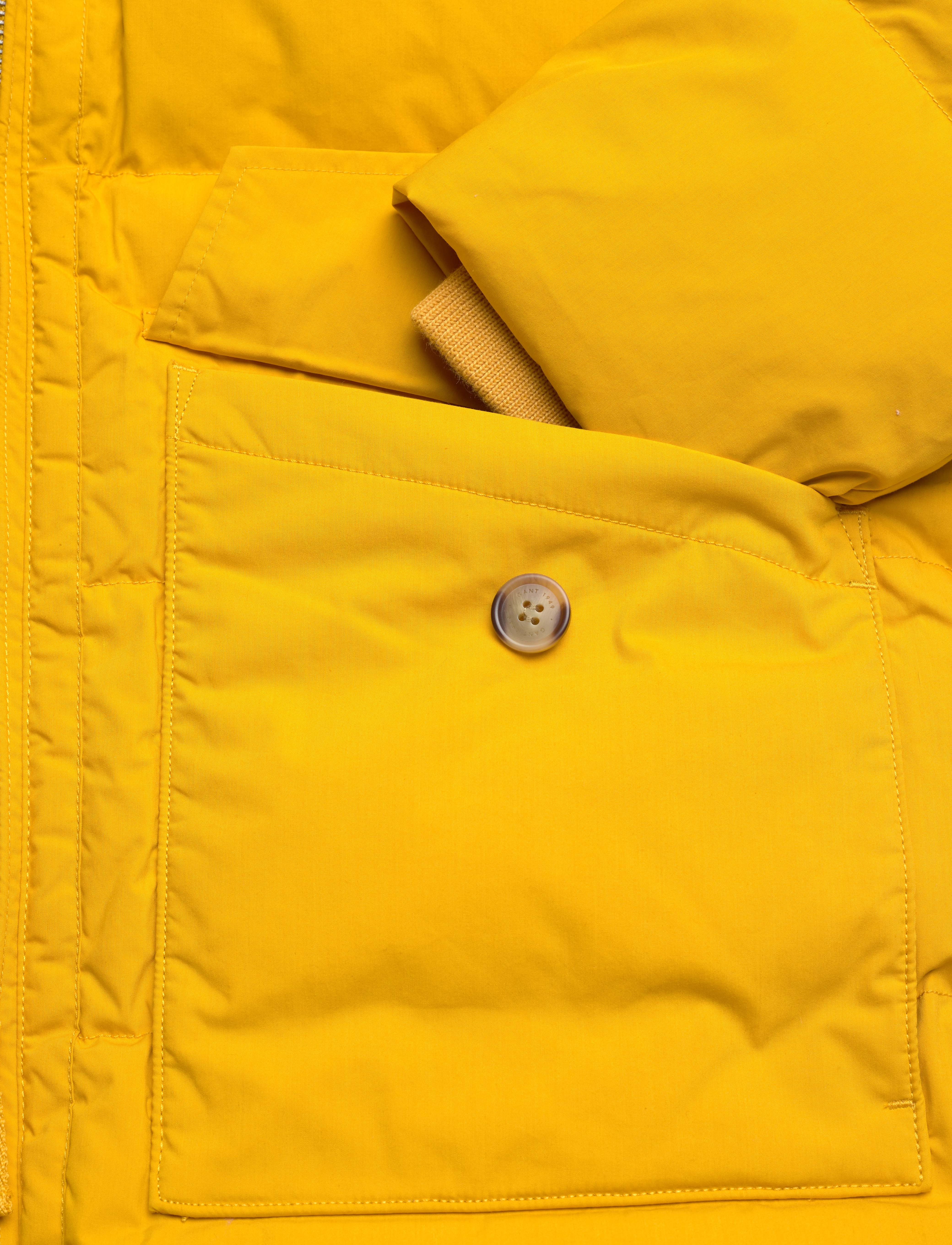 GANT - ALTA DOWN JACKET - sunflower yellow - 4