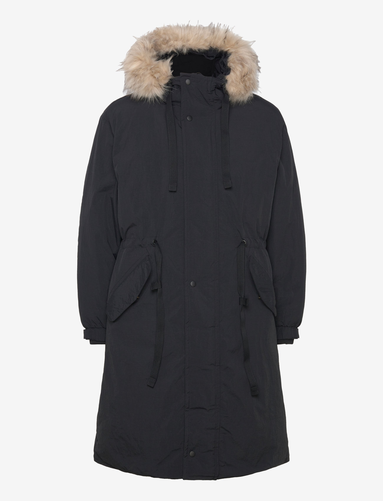 GANT - OVERSIZED 2 IN 1 DOWN PARKA - winter jackets - black - 1