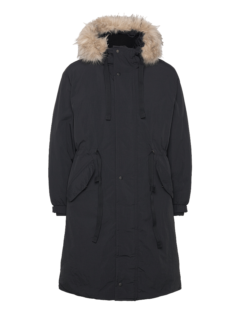 GANT - OVERSIZED 2 IN 1 DOWN PARKA - talvejoped - black - 1