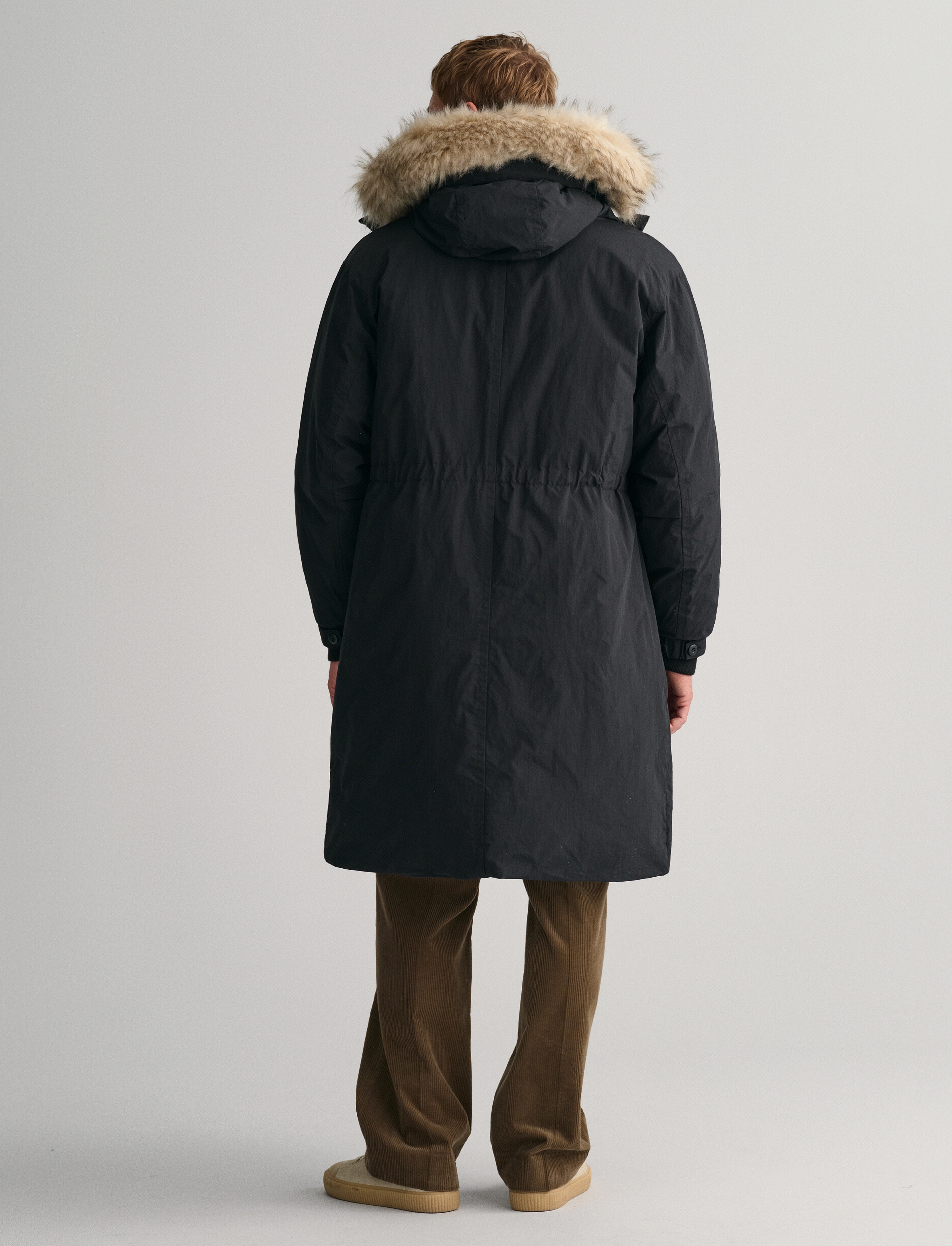 Gant - OVERSIZED 2 IN 1 DOWN PARKA - parkas - black - 4