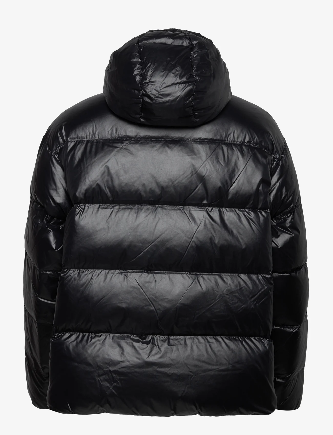 GANT - OVERSIZED SHINY DOWN PUFFER JACKET - winterjacken - black - 1