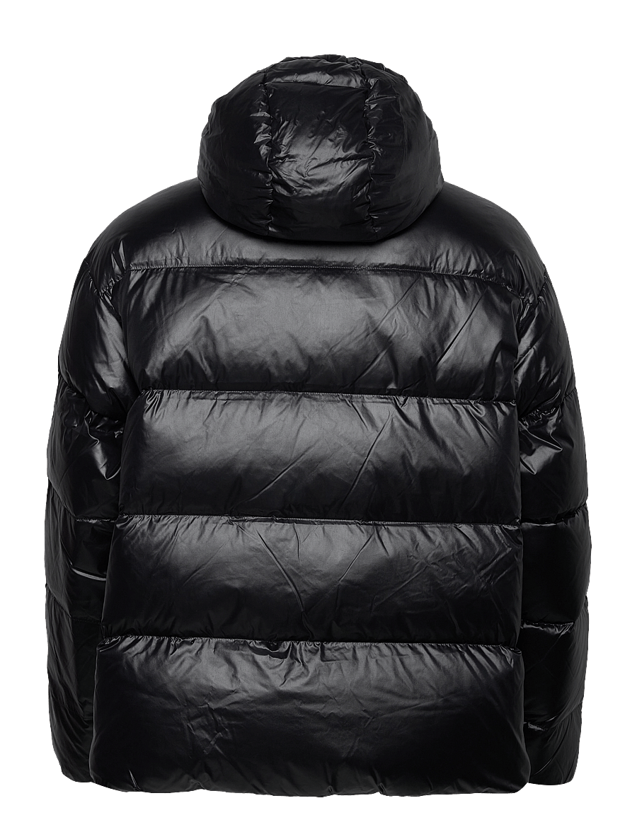 Gant - OVERSIZED SHINY DOWN PUFFER JACKET - vestes matelassées - black - 2