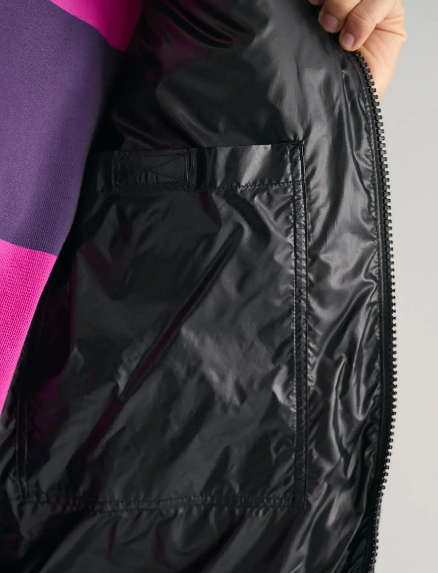 Gant - OVERSIZED SHINY DOWN PUFFER JACKET - vestes matelassées - black - 4