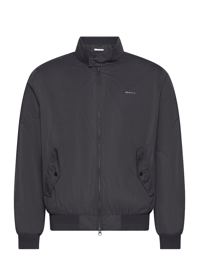 GANT - LIGHTWEIGHT HARRINGTON JACKET - vindjakker - black - 1