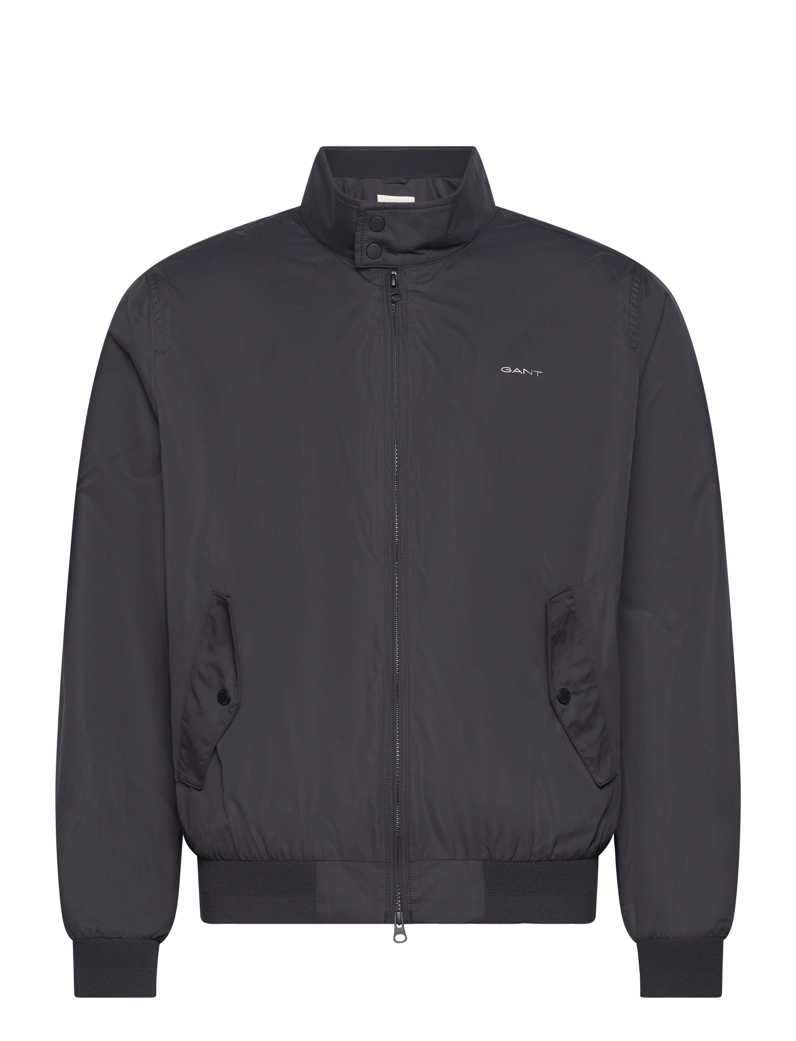 Gant - LIGHTWEIGHT HARRINGTON JACKET - leichte jacken - black - 1