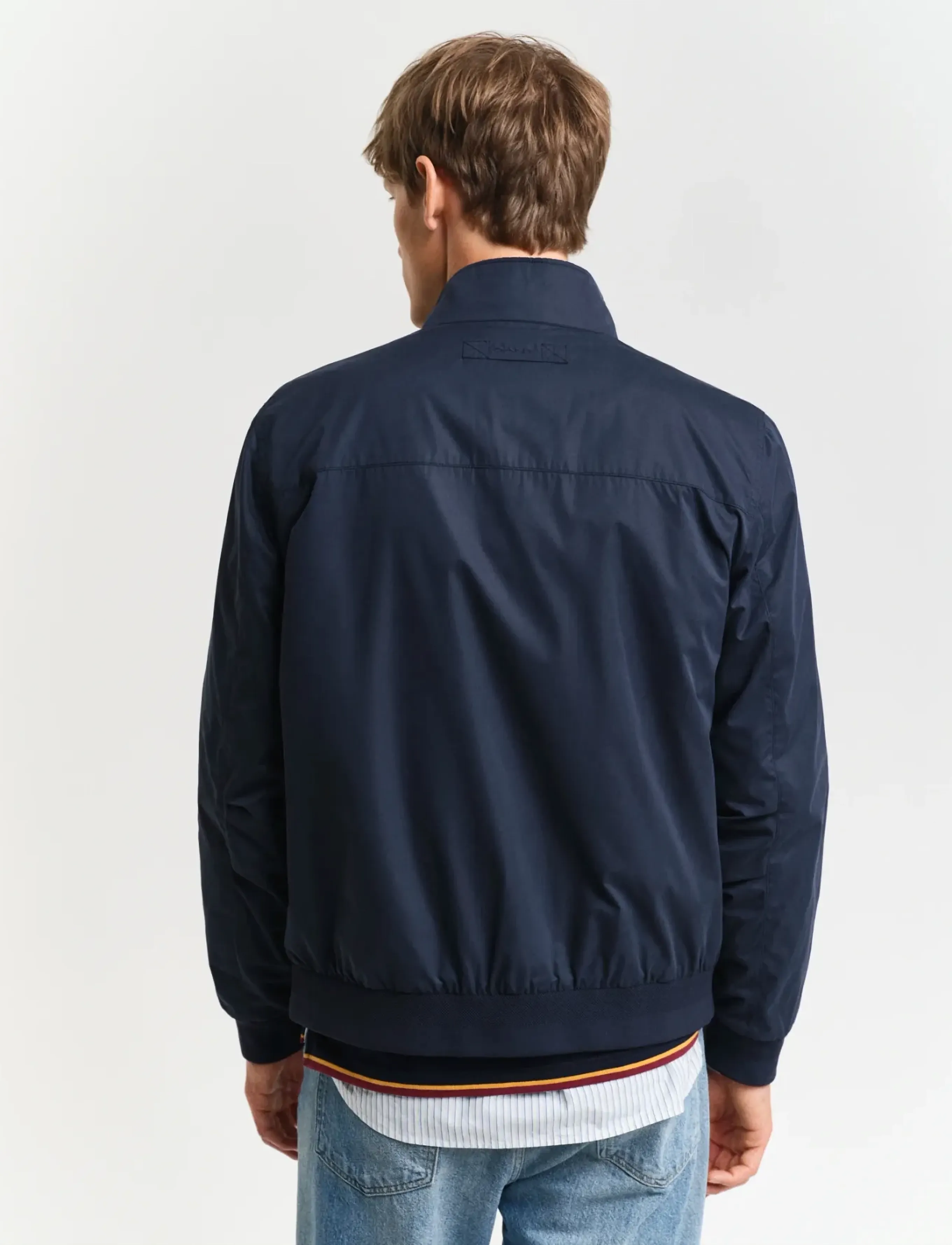 Gant - LIGHTWEIGHT HARRINGTON JACKET - tunna jackor - evening blue - 3