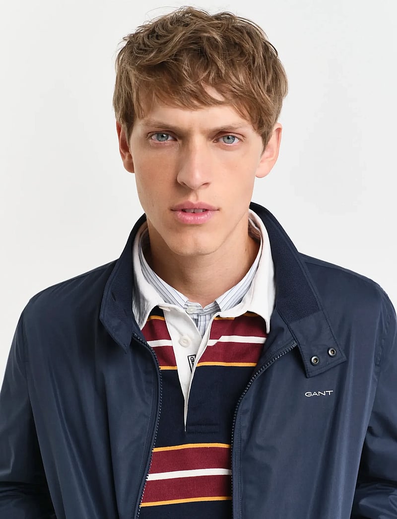 GANT - LIGHTWEIGHT HARRINGTON JACKET - leichte jacken - evening blue - 4