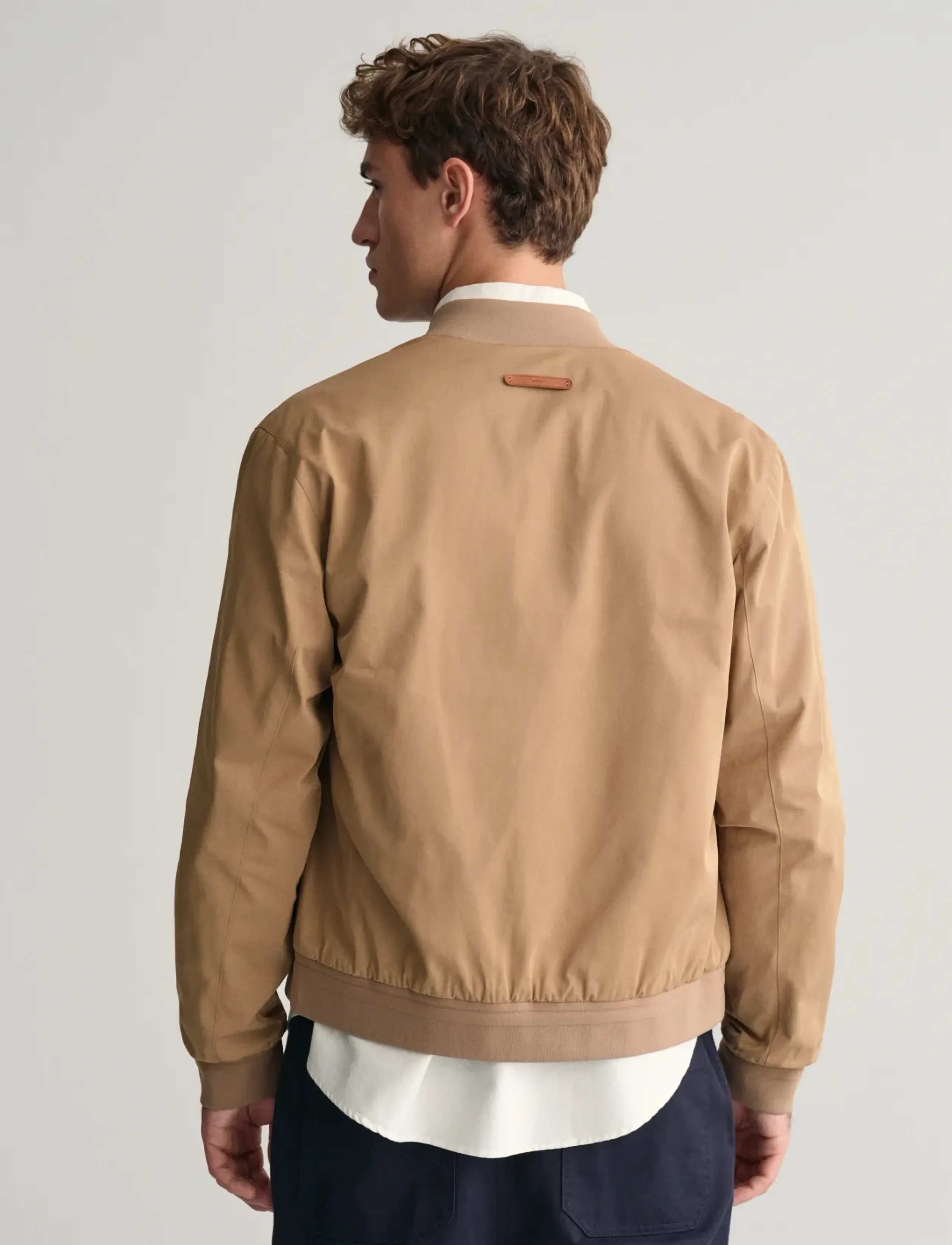 GANT - LIGHTWEIGHT BOMBER JACKET - warm khaki - 3