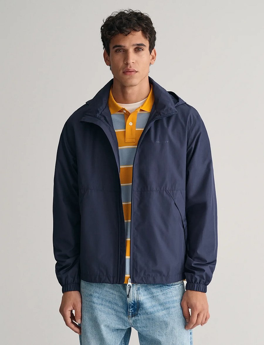 Gant - LIGHTWEIGHT WINDSHIELDER - vestes de printemps - evening blue - 0