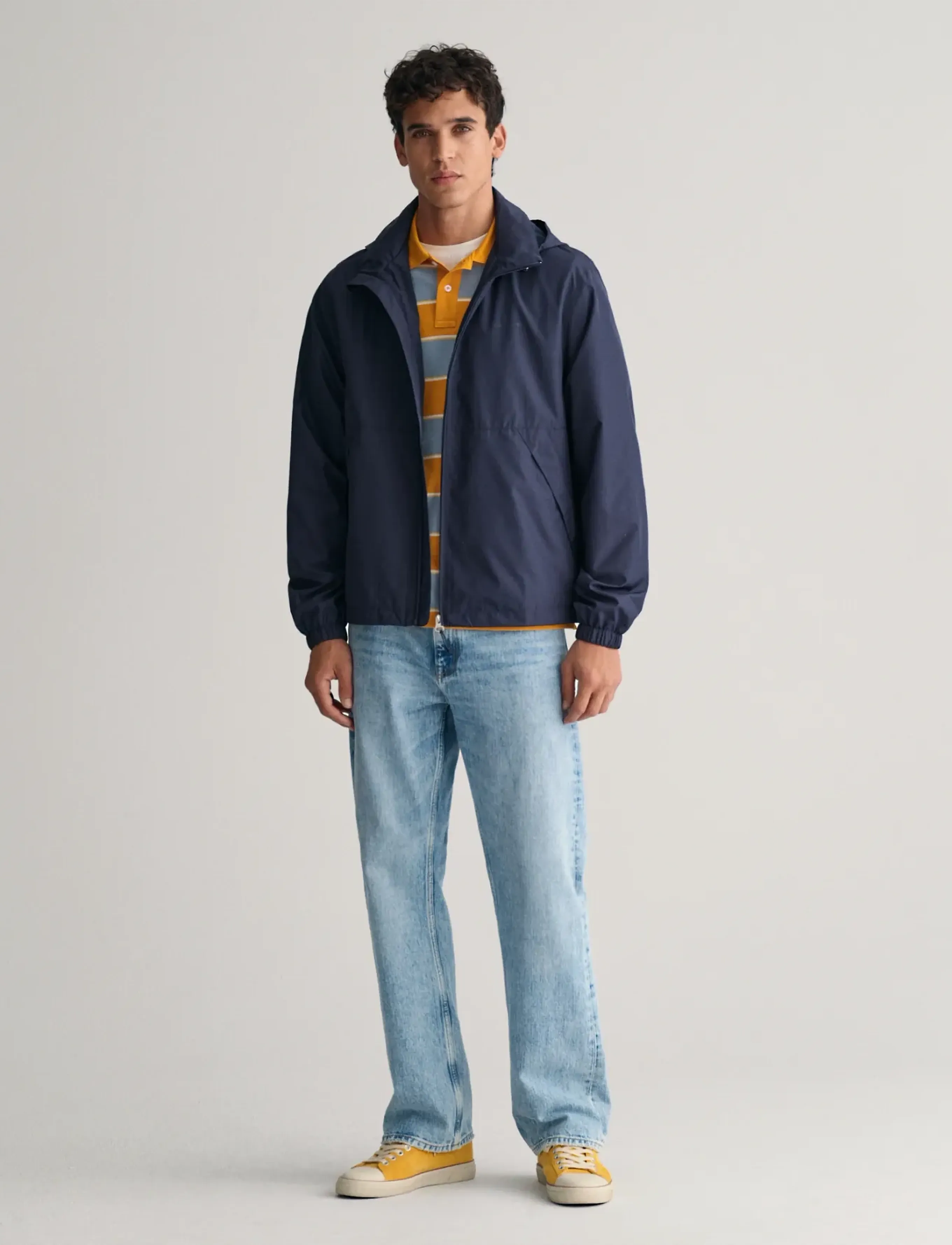 Gant - LIGHTWEIGHT WINDSHIELDER - spring jackets - evening blue - 5