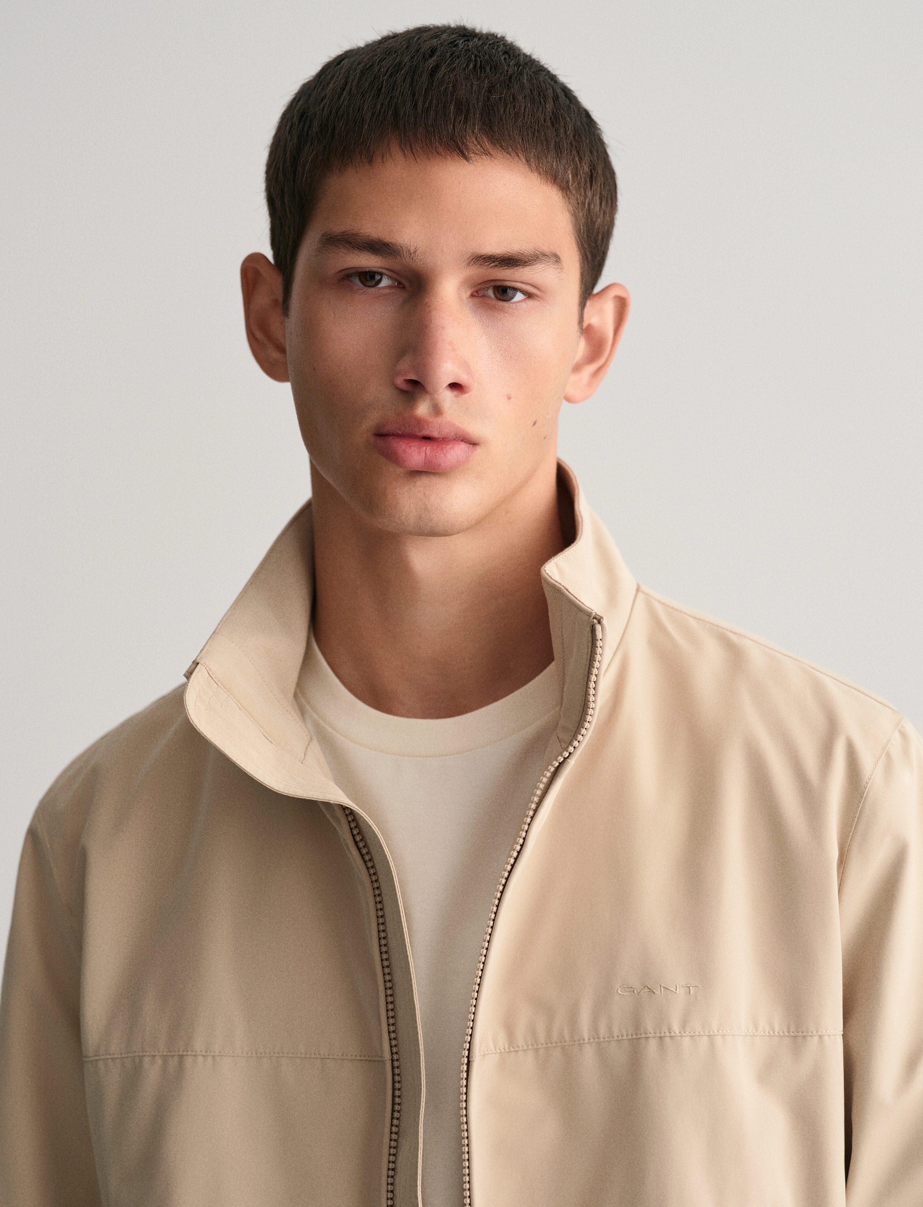 Gant - LIGHT HAMPSHIRE JACKET - forårsjakker - dry sand - 4