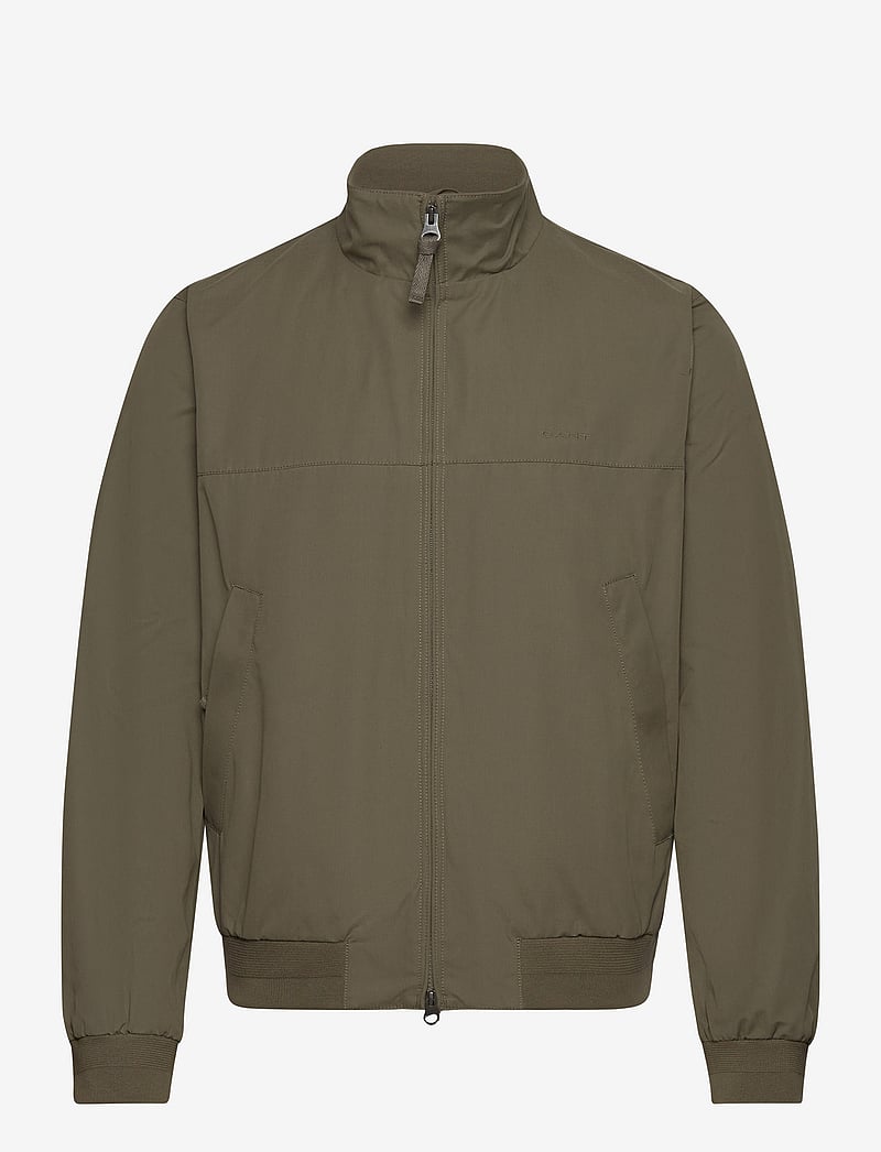 Gant - LIGHT HAMPSHIRE JACKET - light jackets - dull pistacchio - 1