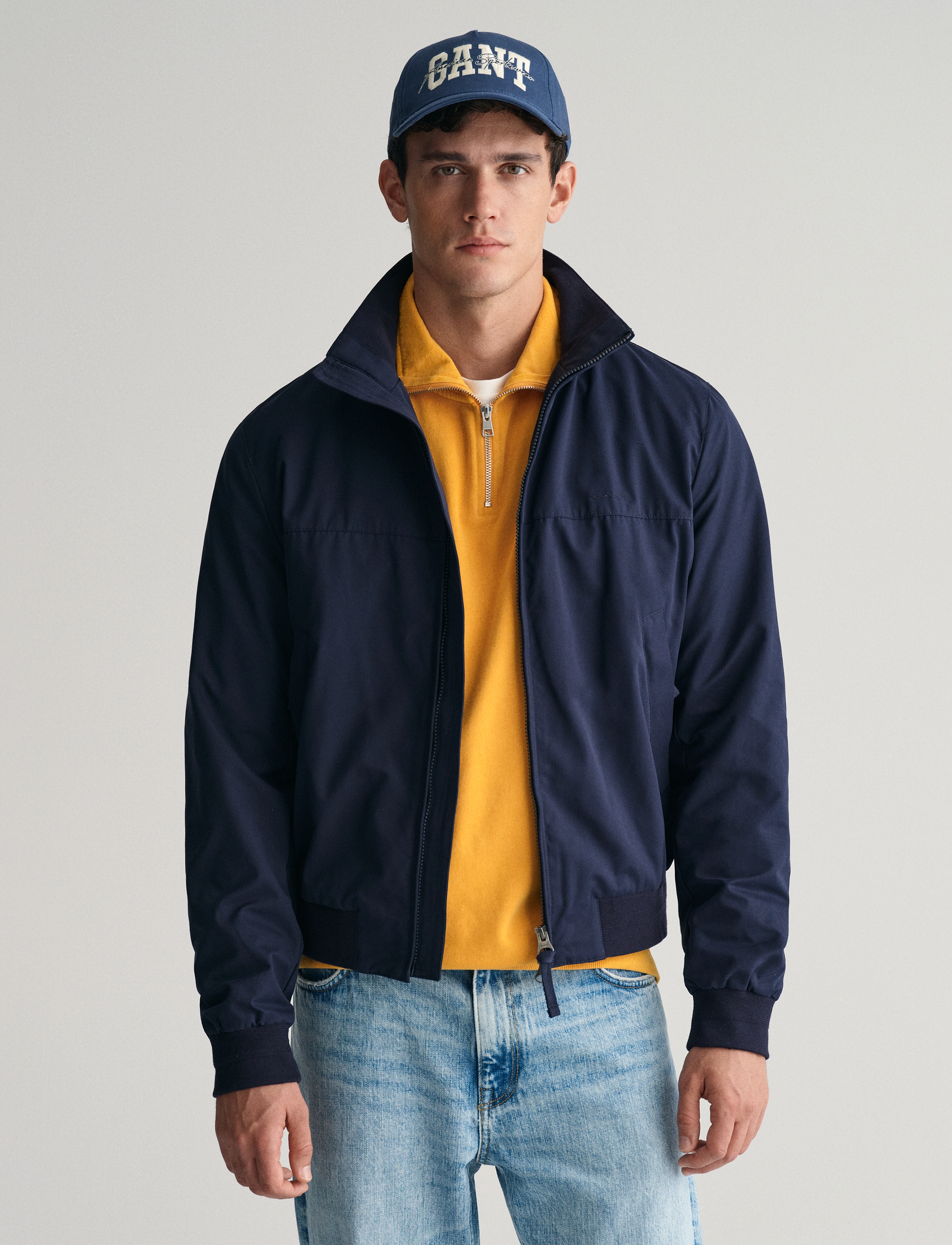 Gant LIGHT HAMPSHIRE JACKET - Gant - EVENING BLUE / navy