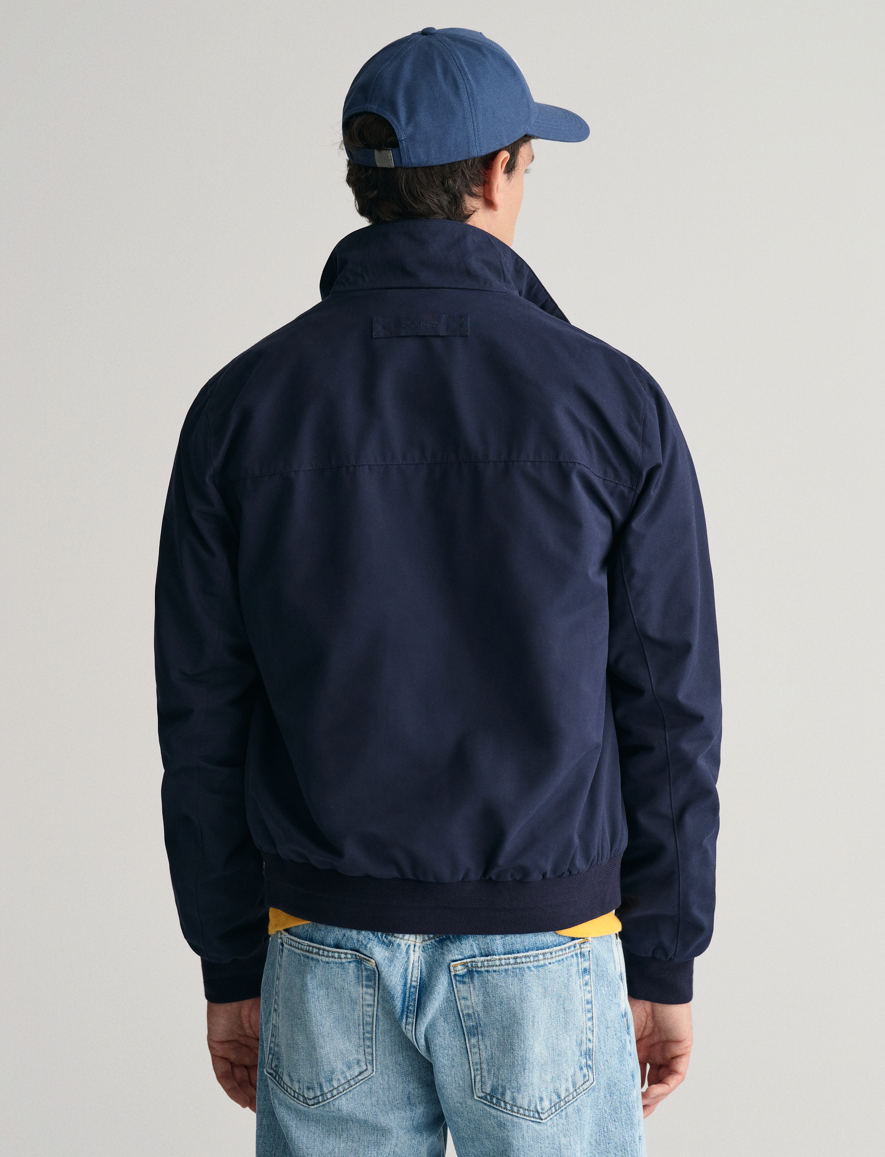 Gant - LIGHT HAMPSHIRE JACKET - light jackets - evening blue - 3