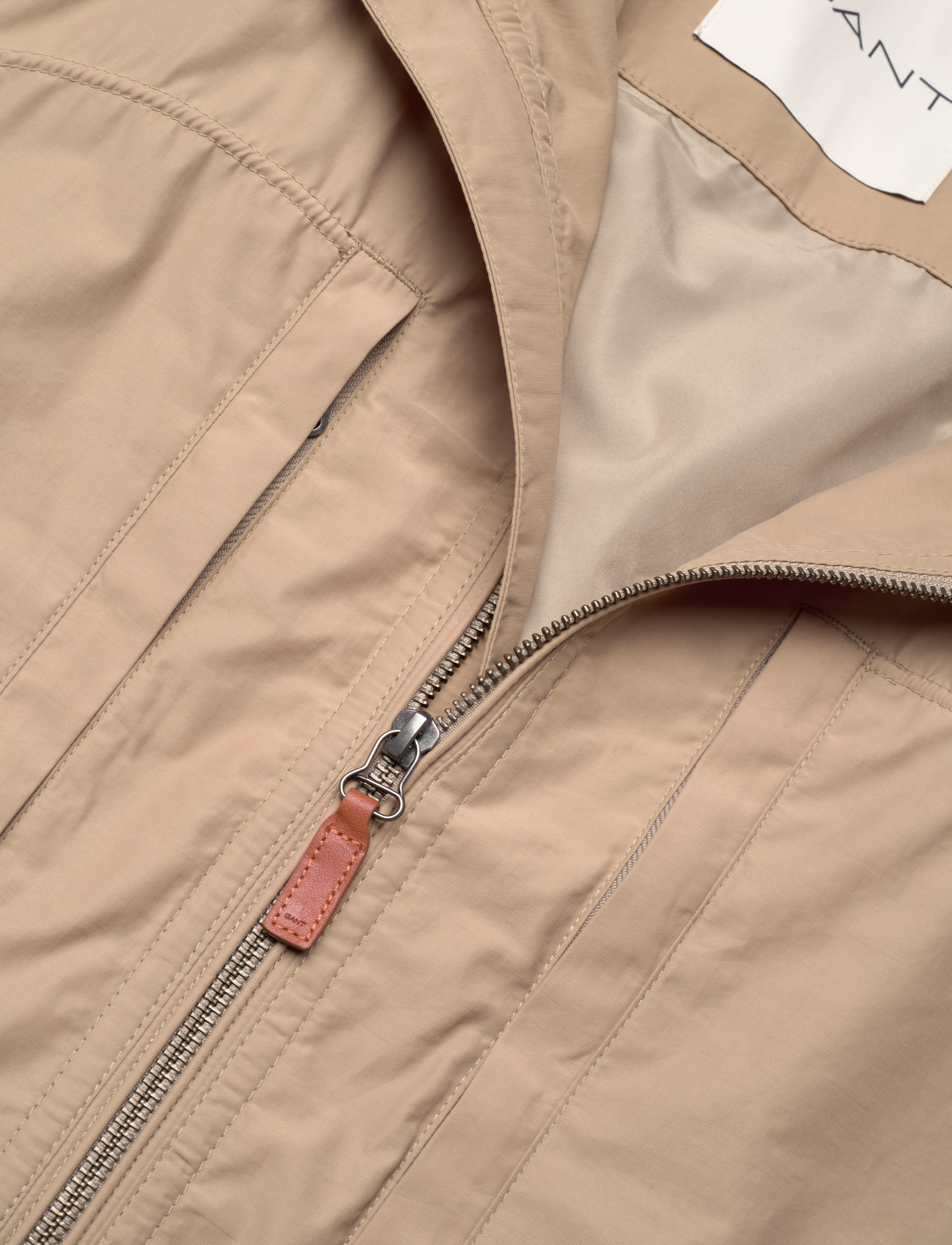 Gant - MID LENGTH PARKA - vinterjakker - dried khaki - 3