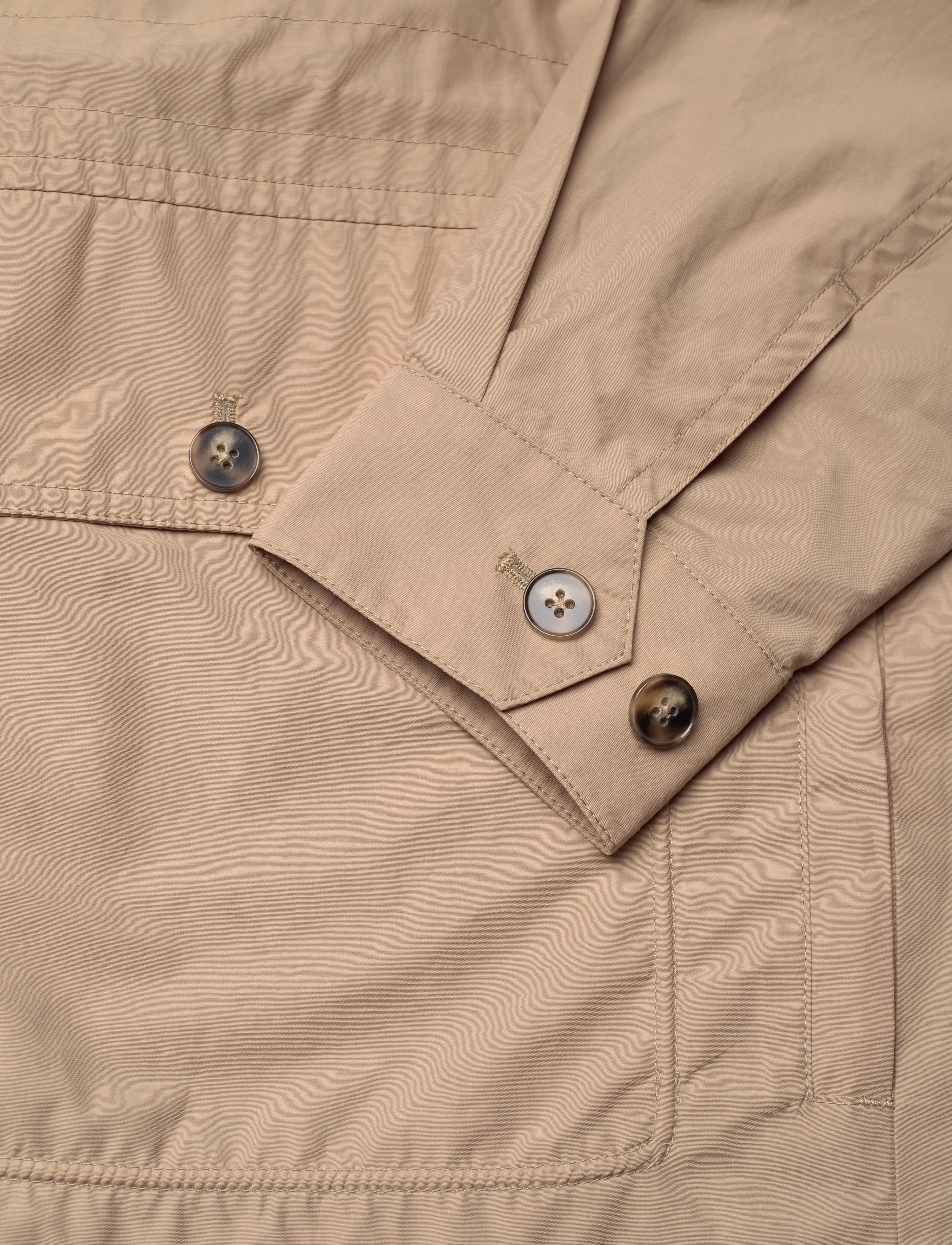 Gant - MID LENGTH PARKA - vinterjakker - dried khaki - 4
