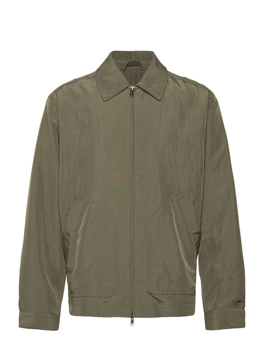 Gant - NYLON JACKET - light jackets - dull pistacchio - 1