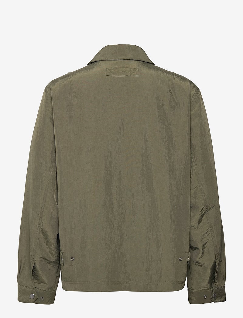 Gant - NYLON JACKET - light jackets - dull pistacchio - 2