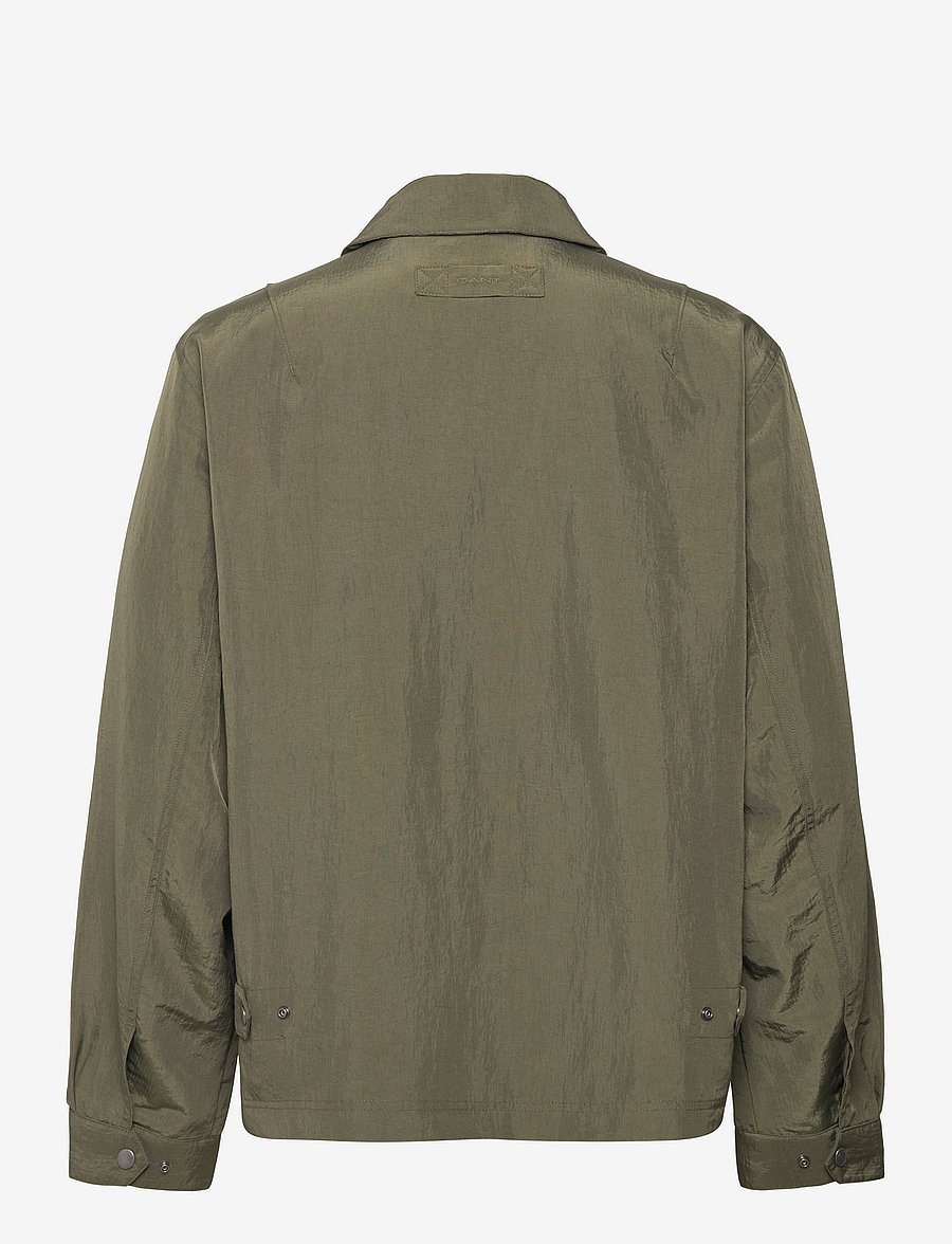 Gant - NYLON JACKET - kurtki-wiosenne - dull pistacchio - 2