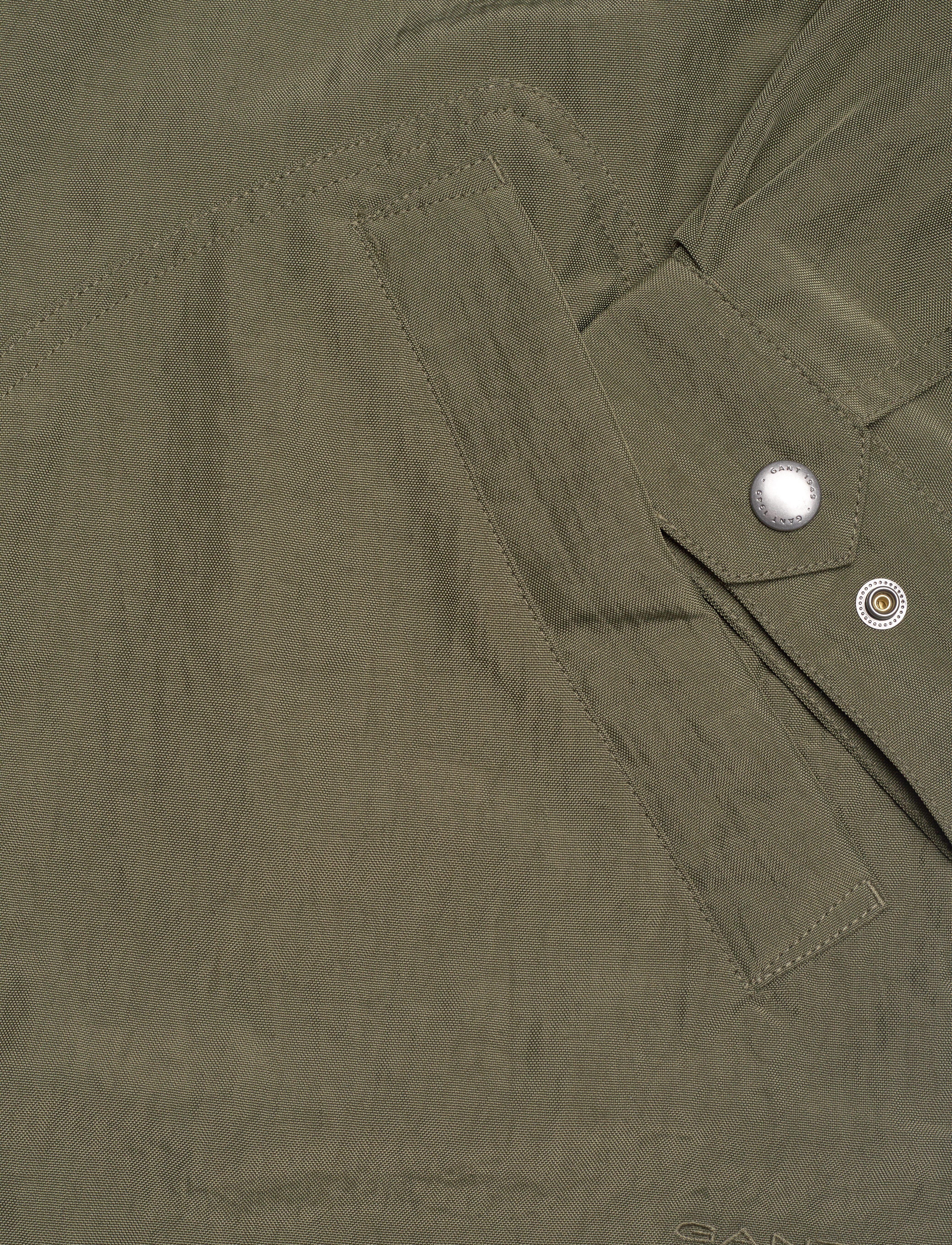 Gant - NYLON JACKET - vårjackor - fern green - 4