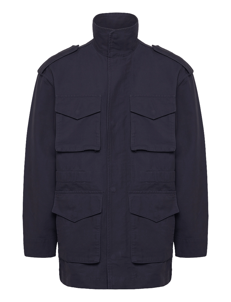 GANT - COTTON FIELD JACKET - vindjakker - evening blue - 1