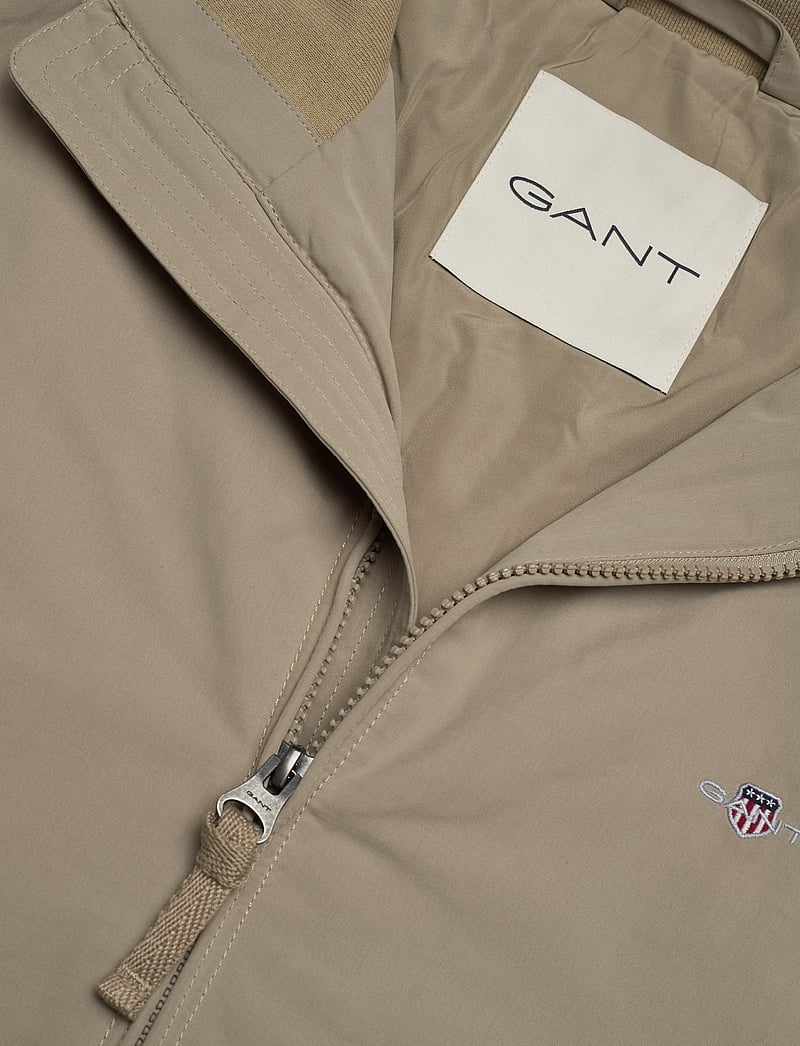 Gant - PADDED HAMPSHIRE JACKET - forede jakker - dried khaki - 2